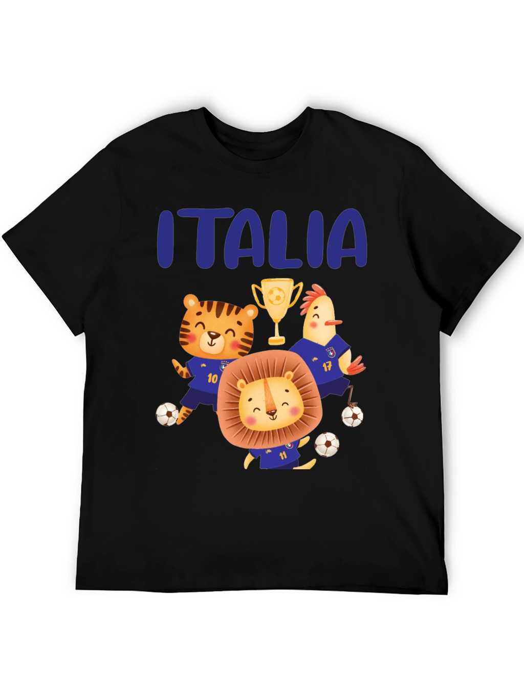 Italia Soccer Animals T-Shirt