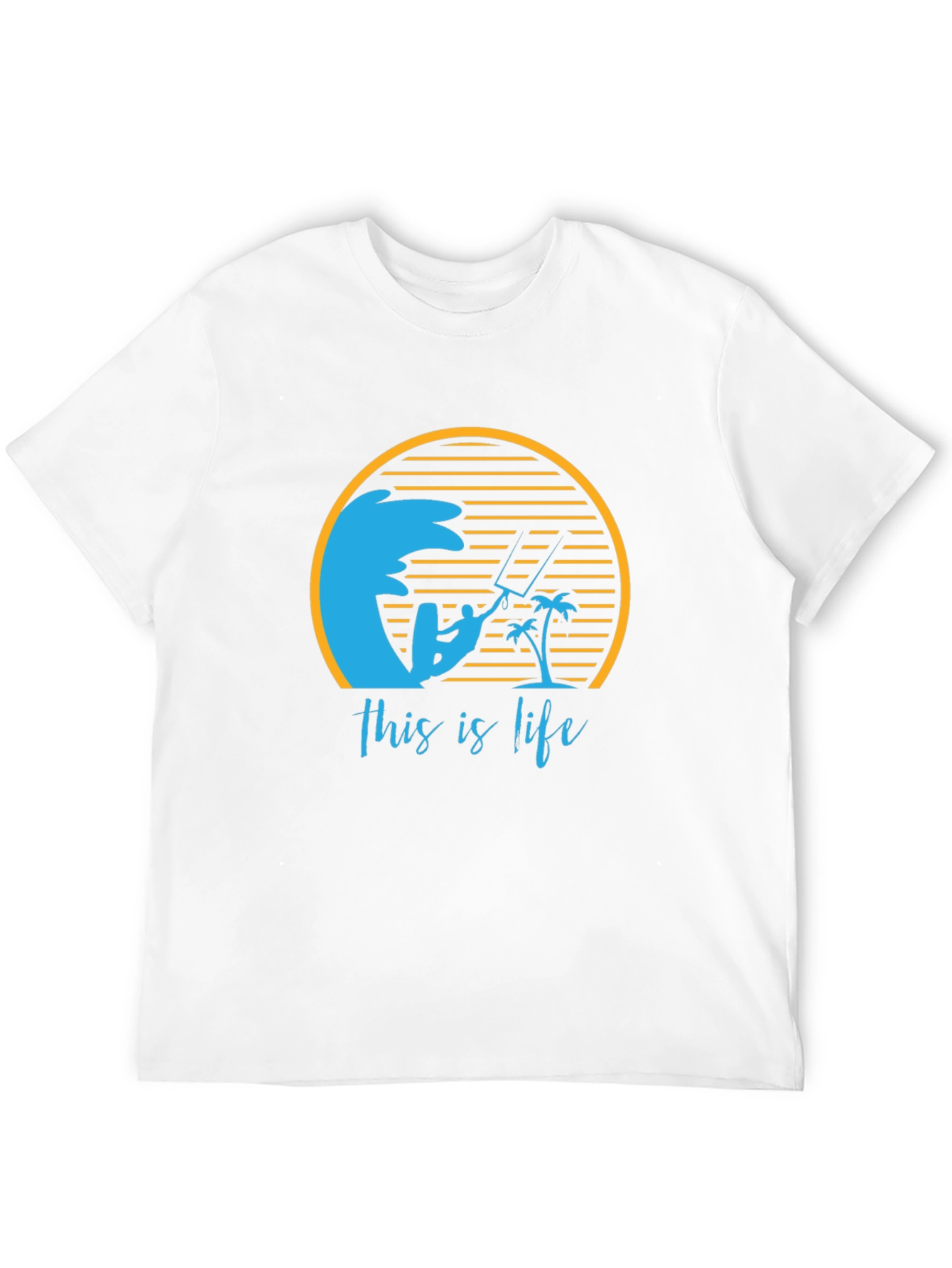 This is Life T-Shirt - Surfing Beach Ocean