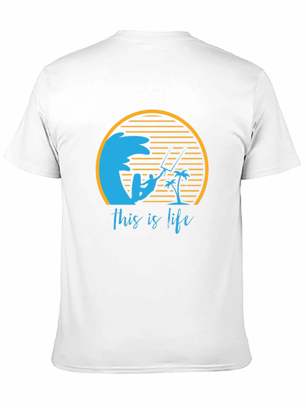 This is Life T-Shirt - Surfing Beach Ocean