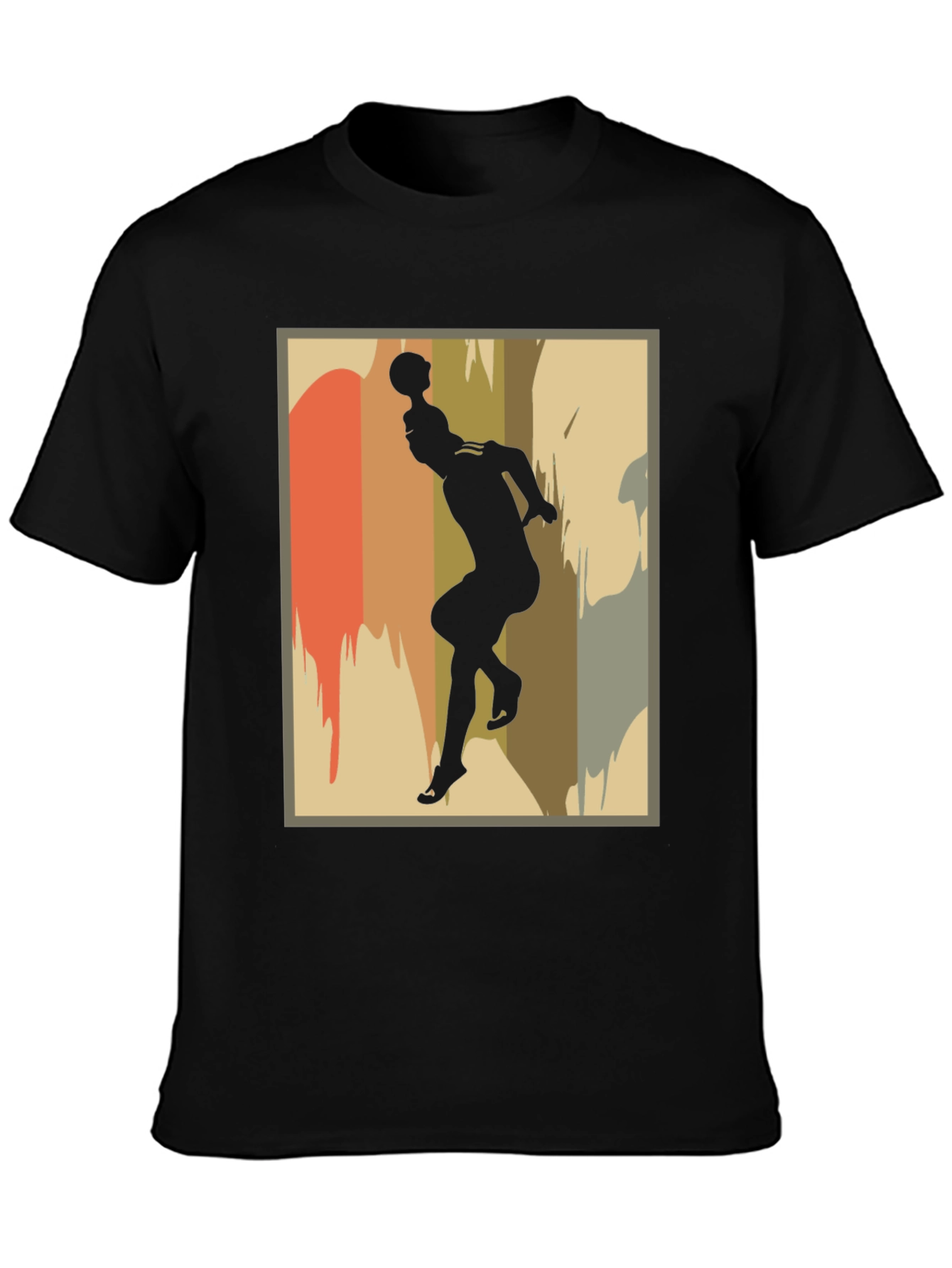 Retro Silhouette Graphic T-Shirt