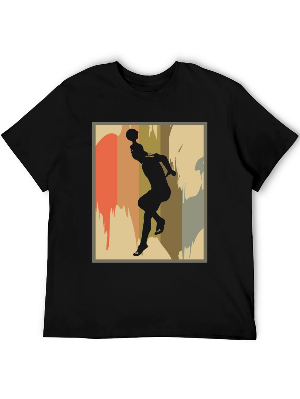 Retro Silhouette Graphic T-Shirt