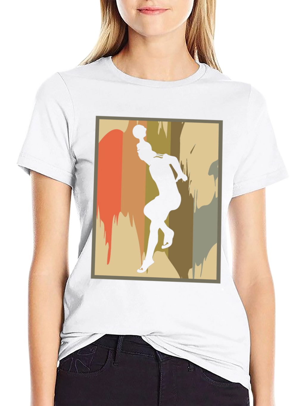 Retro Silhouette Graphic T-Shirt