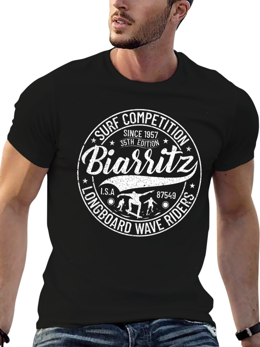 Biarritz Surf Competition Graphic Tee