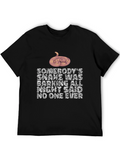 Funny Snake Barking T-Shirt Novelty Reptile Tee