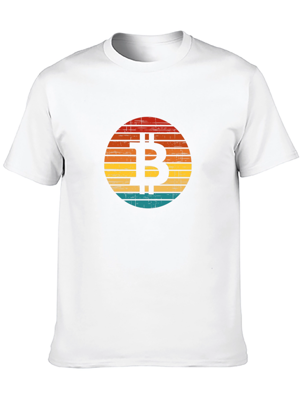 Bitcoin Sunset Graphic Tee - Crypto T-Shirt