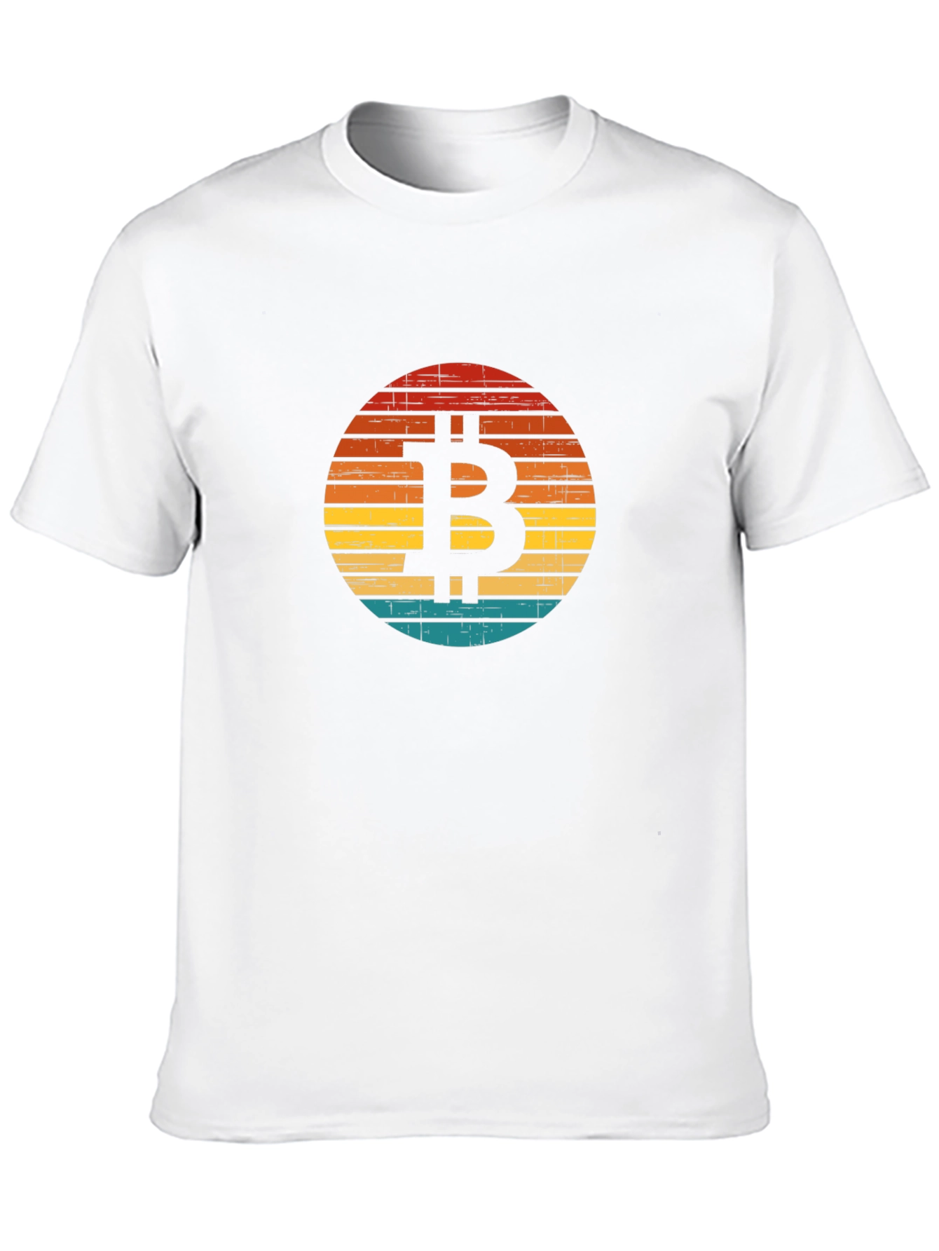 Bitcoin Sunset Graphic Tee - Crypto T-Shirt
