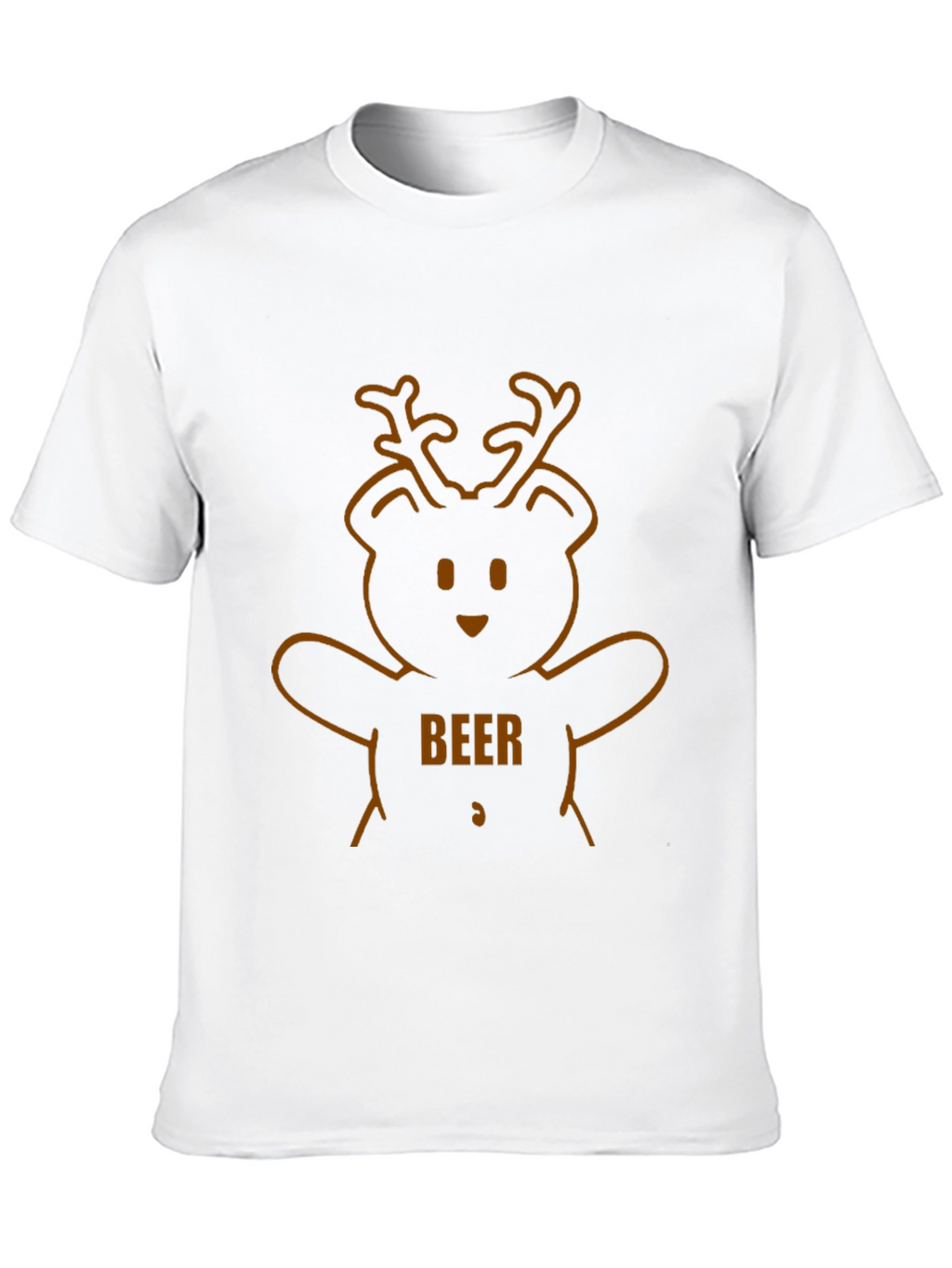 Beer Bear Graphic Tee - Mens Black T-Shirt