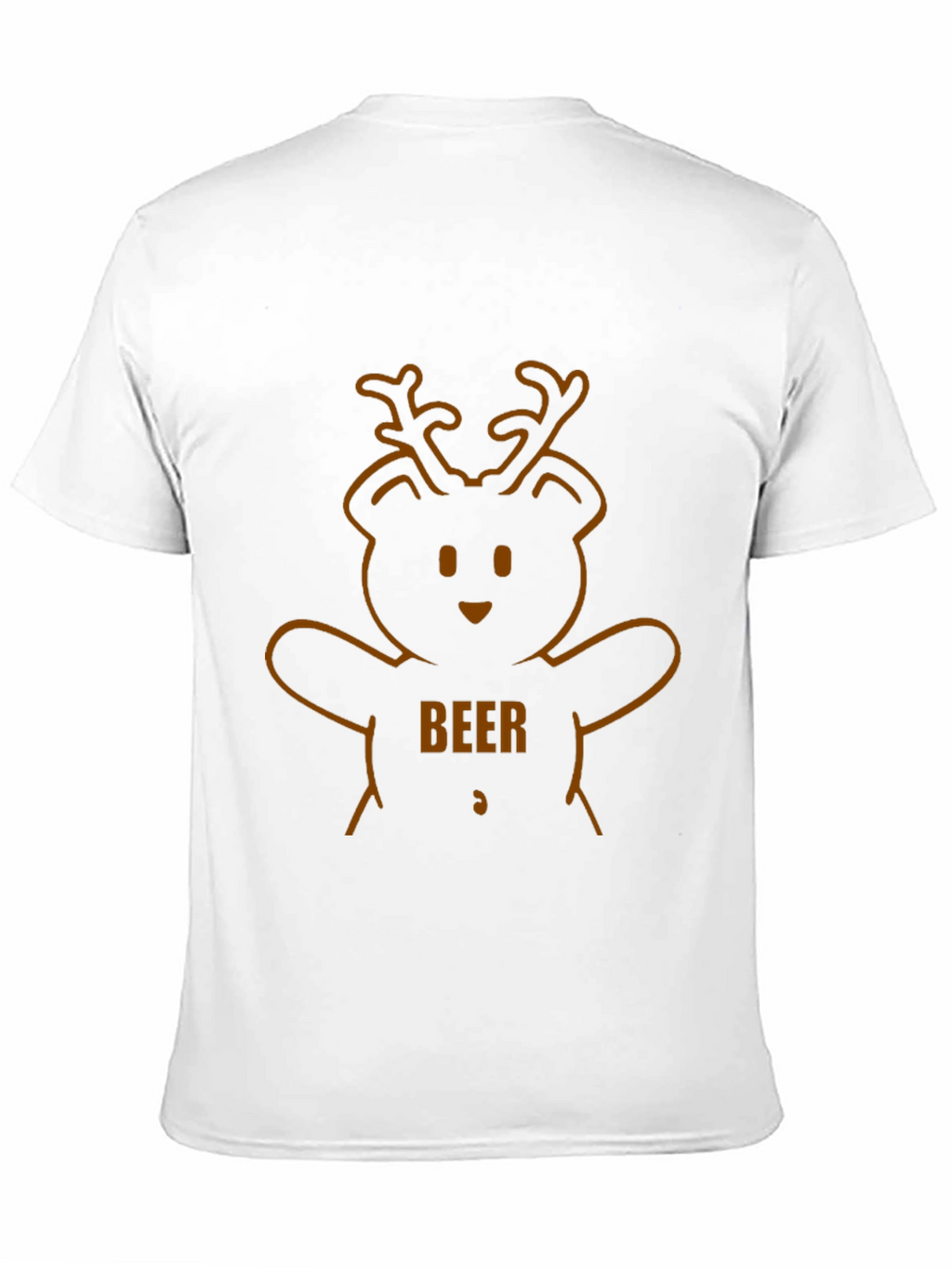 Beer Bear Graphic Tee - Mens Black T-Shirt