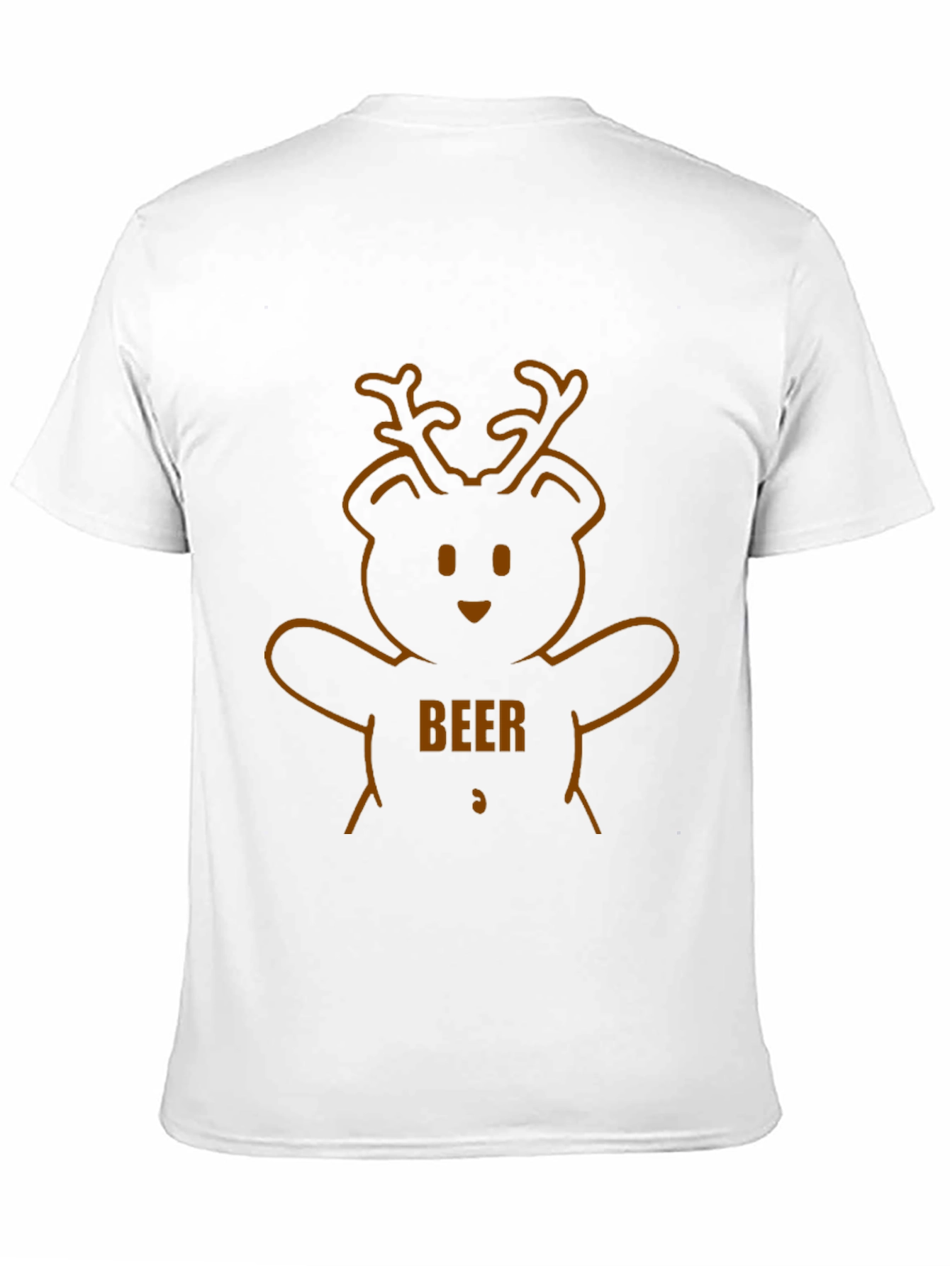 Beer Bear Graphic Tee - Mens Black T-Shirt
