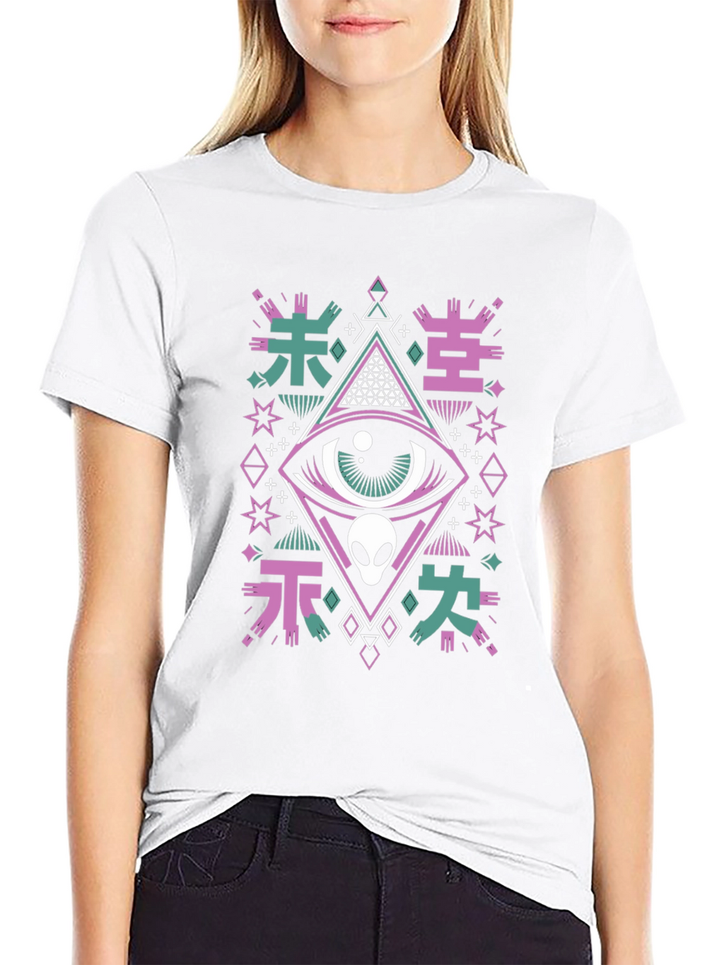 Mystic Alien Eye Graphic Tee - Unisex