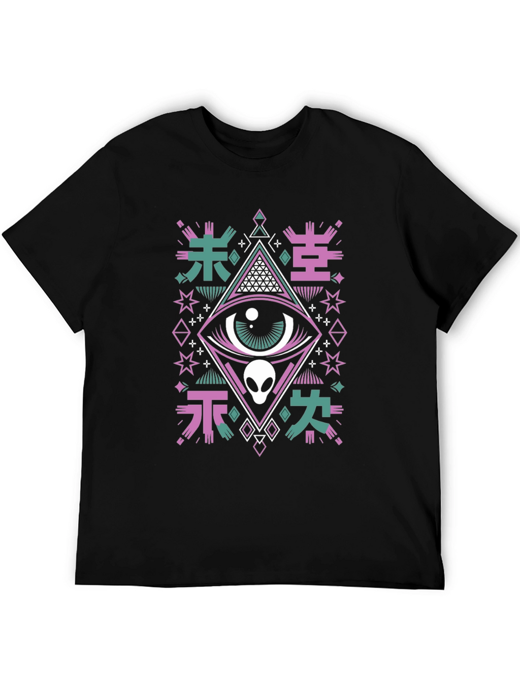 Mystic Alien Eye Graphic Tee - Unisex