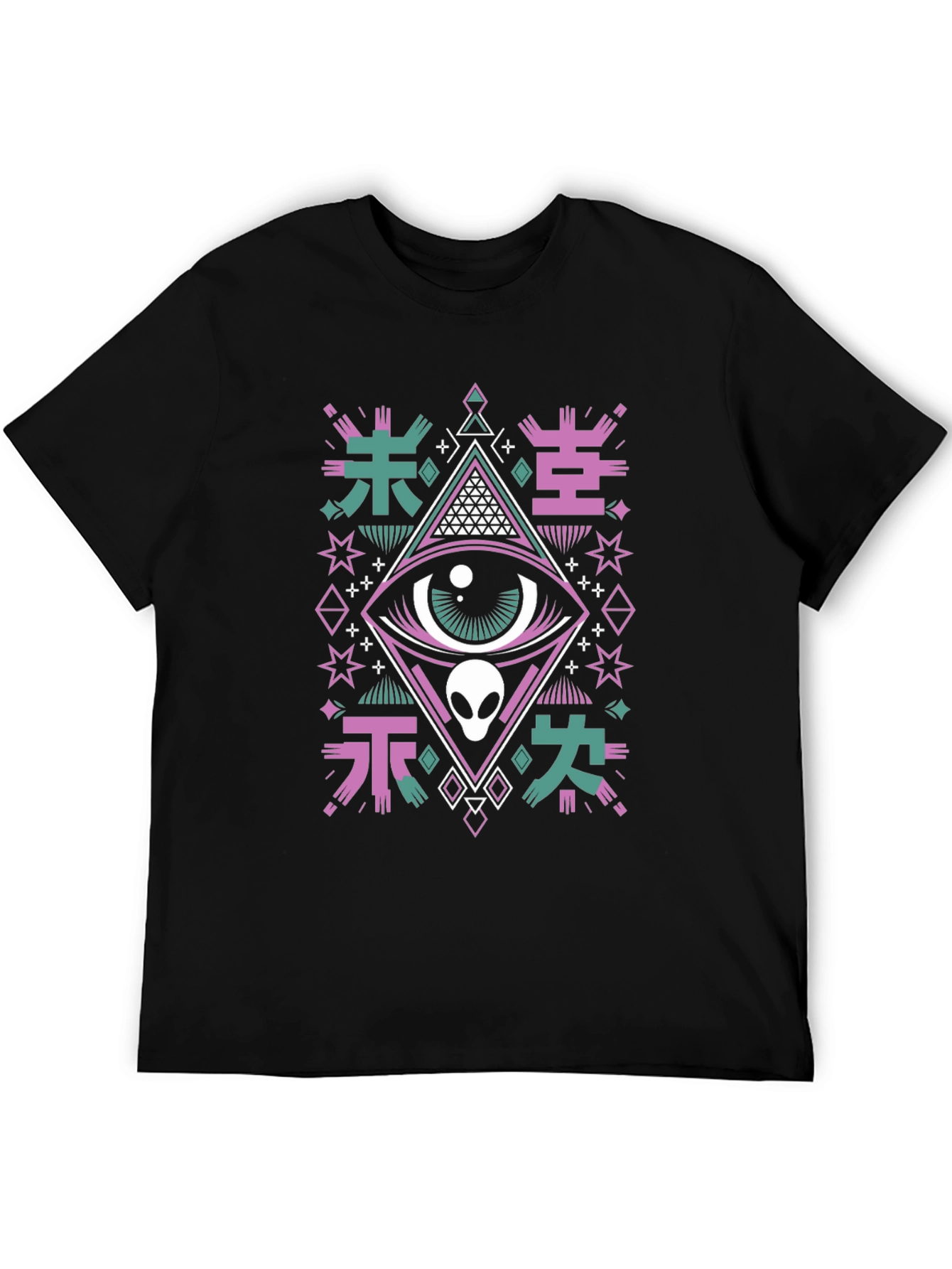 Mystic Alien Eye Graphic Tee - Unisex