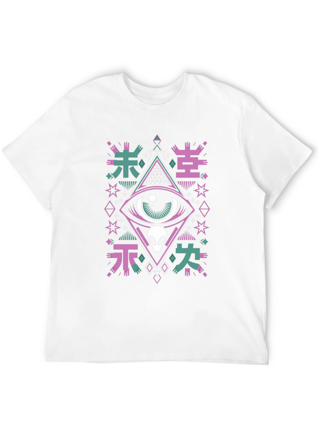 Mystic Alien Eye Graphic Tee - Unisex