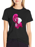 Pink Elephant Tee - Unique Graphic Design