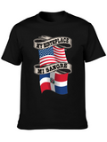 My Birthplace USA Mi Sangre Dominican Republic T-Shirt