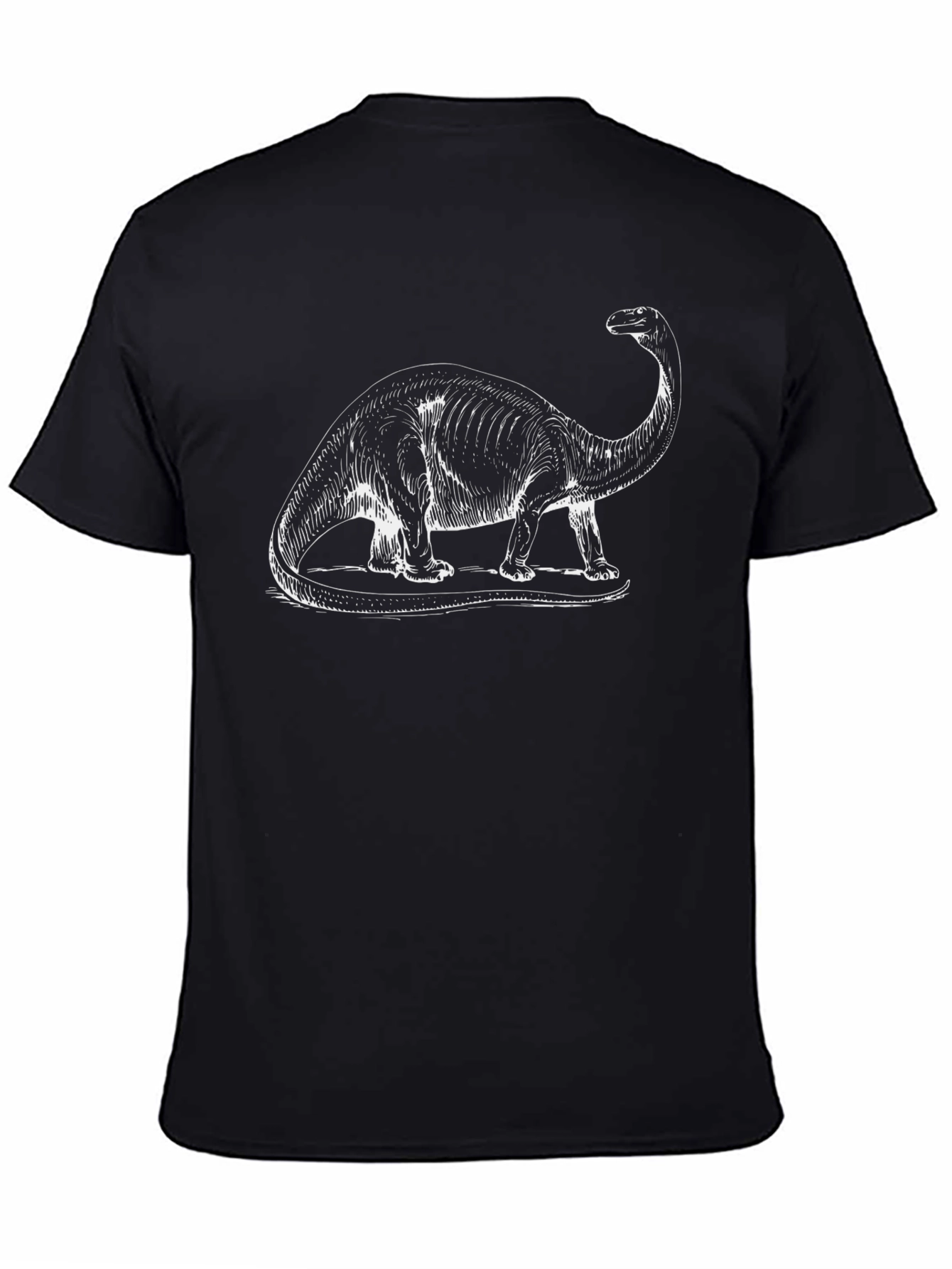 Dinosaur Graphic T-Shirt - Classic Brontosaurus Design