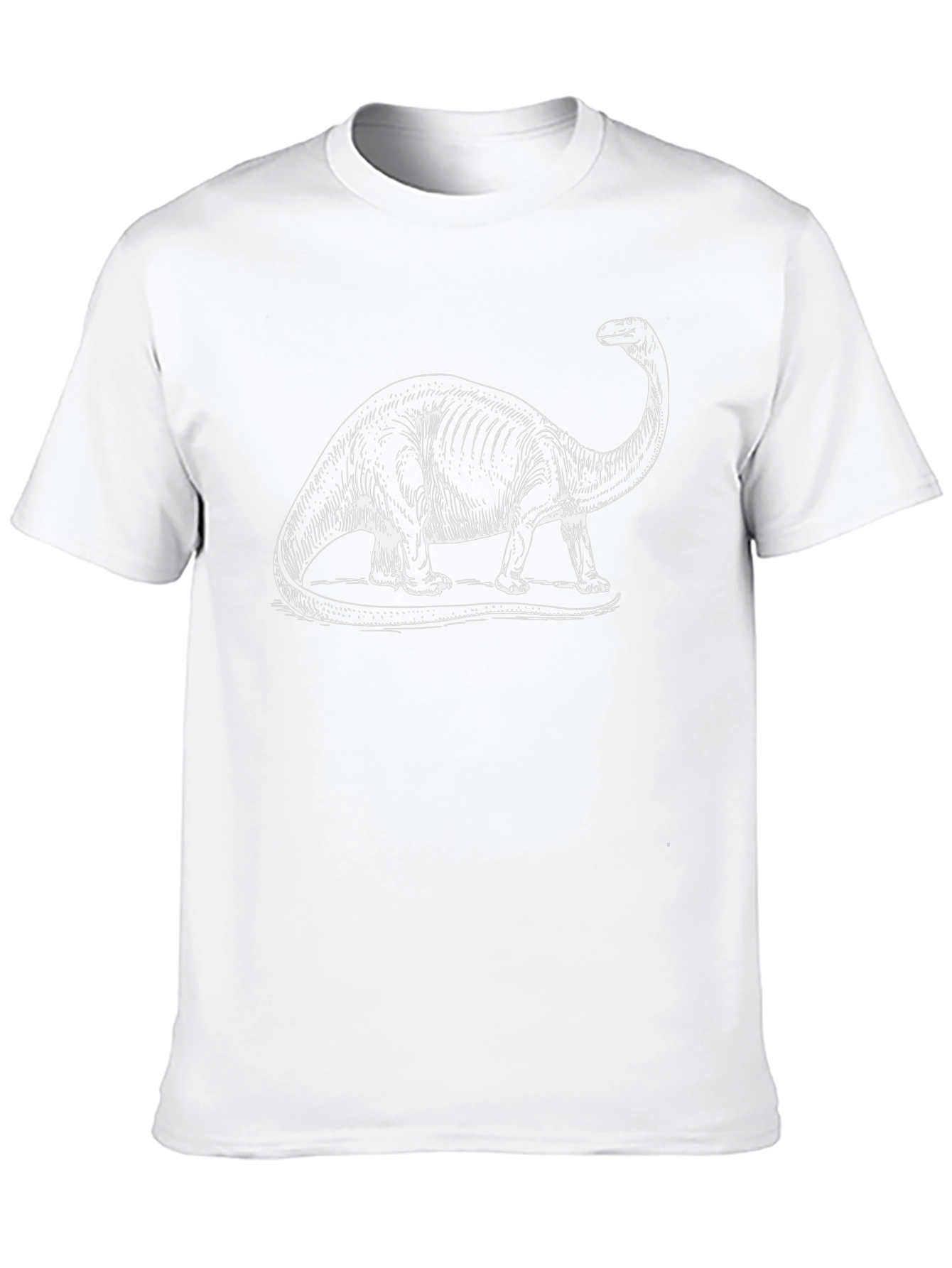 Dinosaur Graphic T-Shirt - Classic Brontosaurus Design