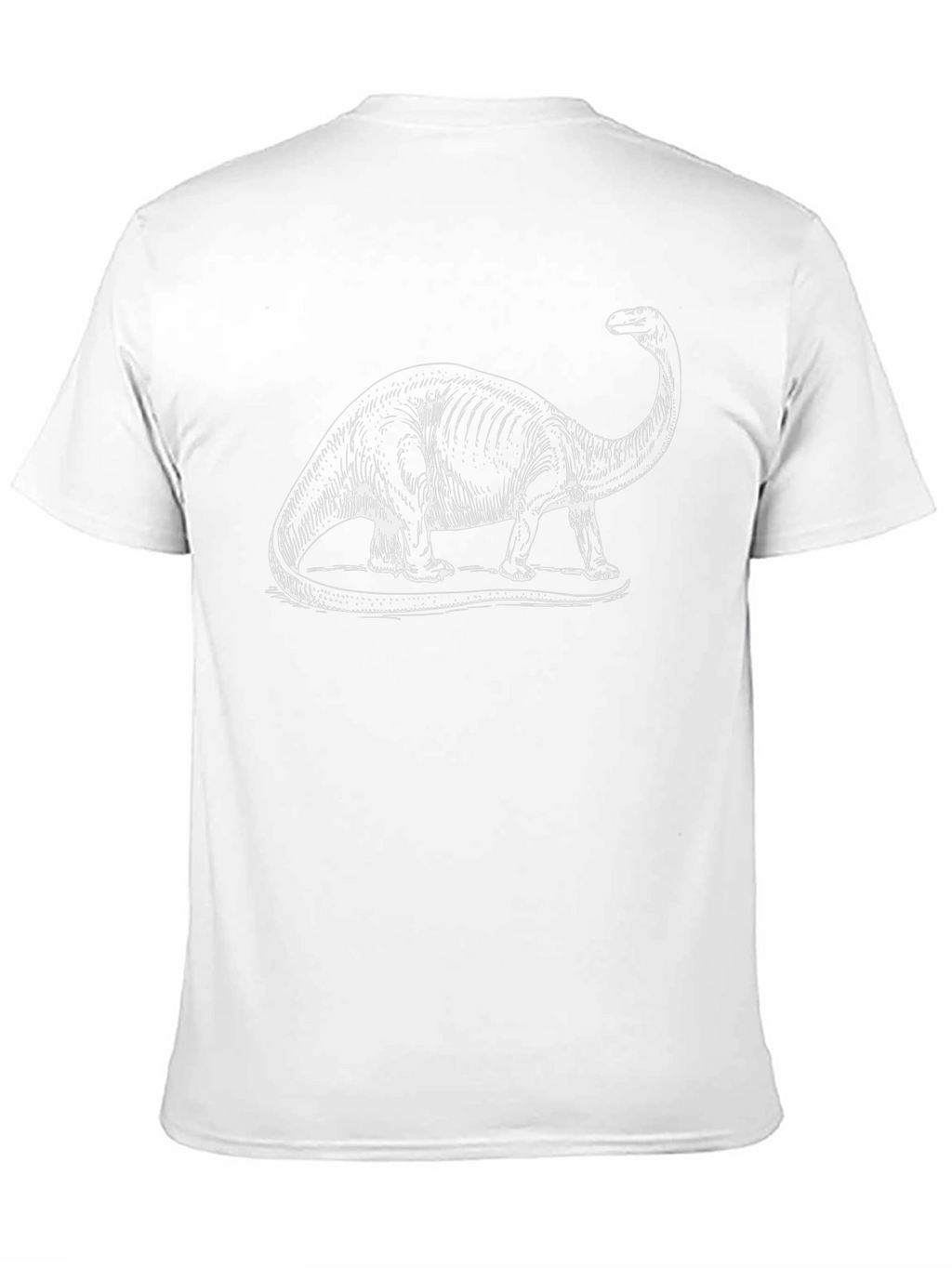Dinosaur Graphic T-Shirt - Classic Brontosaurus Design