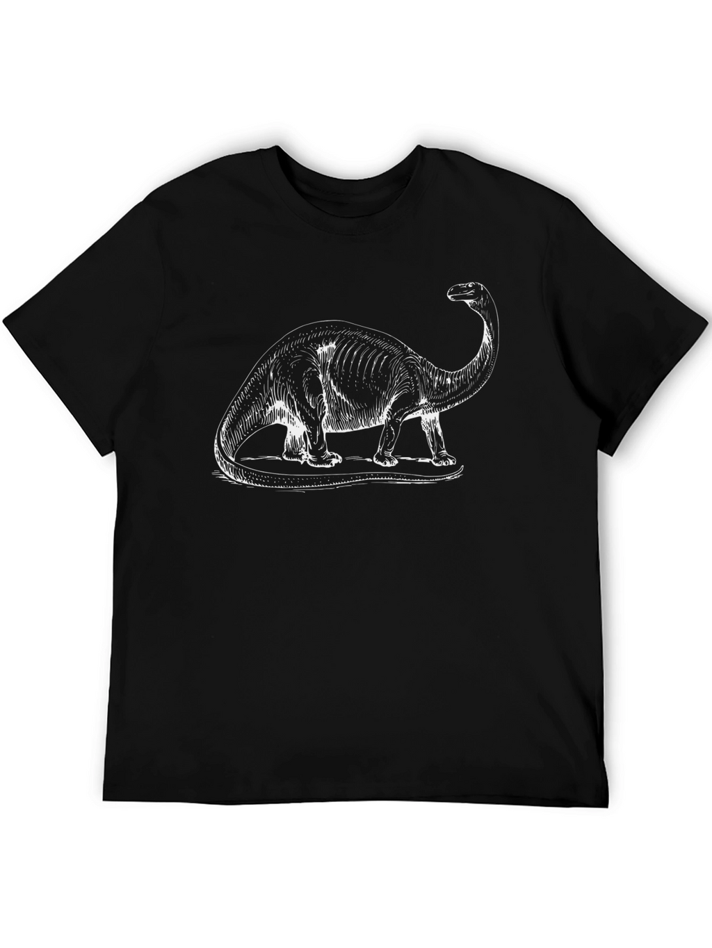 Dinosaur Graphic T-Shirt - Classic Brontosaurus Design