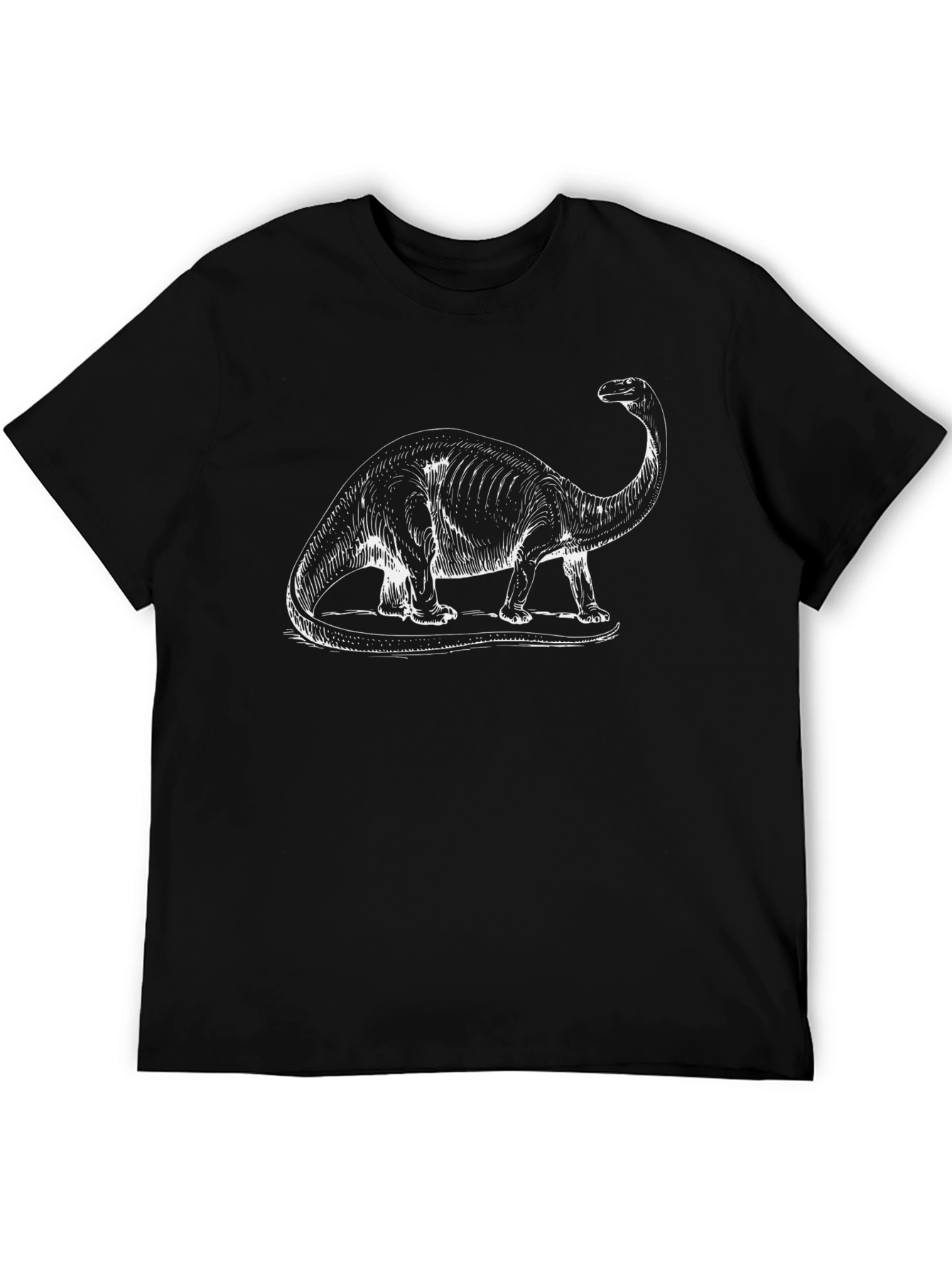 Dinosaur Graphic T-Shirt - Classic Brontosaurus Design