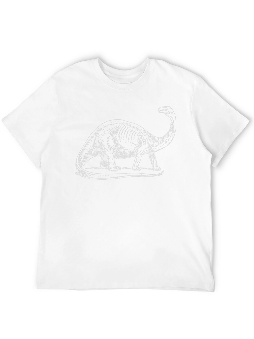 Dinosaur Graphic T-Shirt - Classic Brontosaurus Design