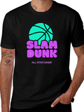 Slam Dunk All Star Game Black T-Shirt