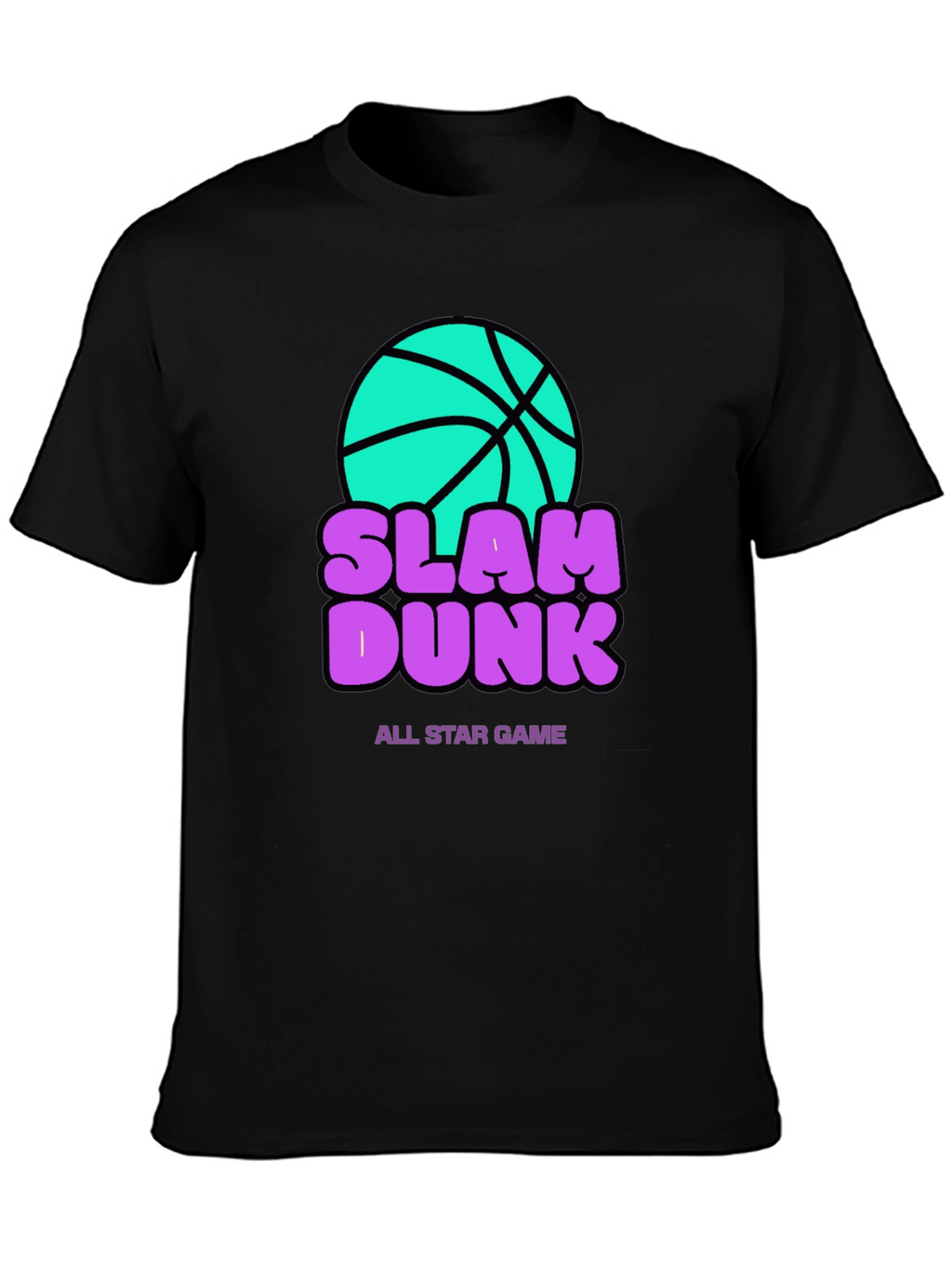 Slam Dunk All Star Game Black T-Shirt