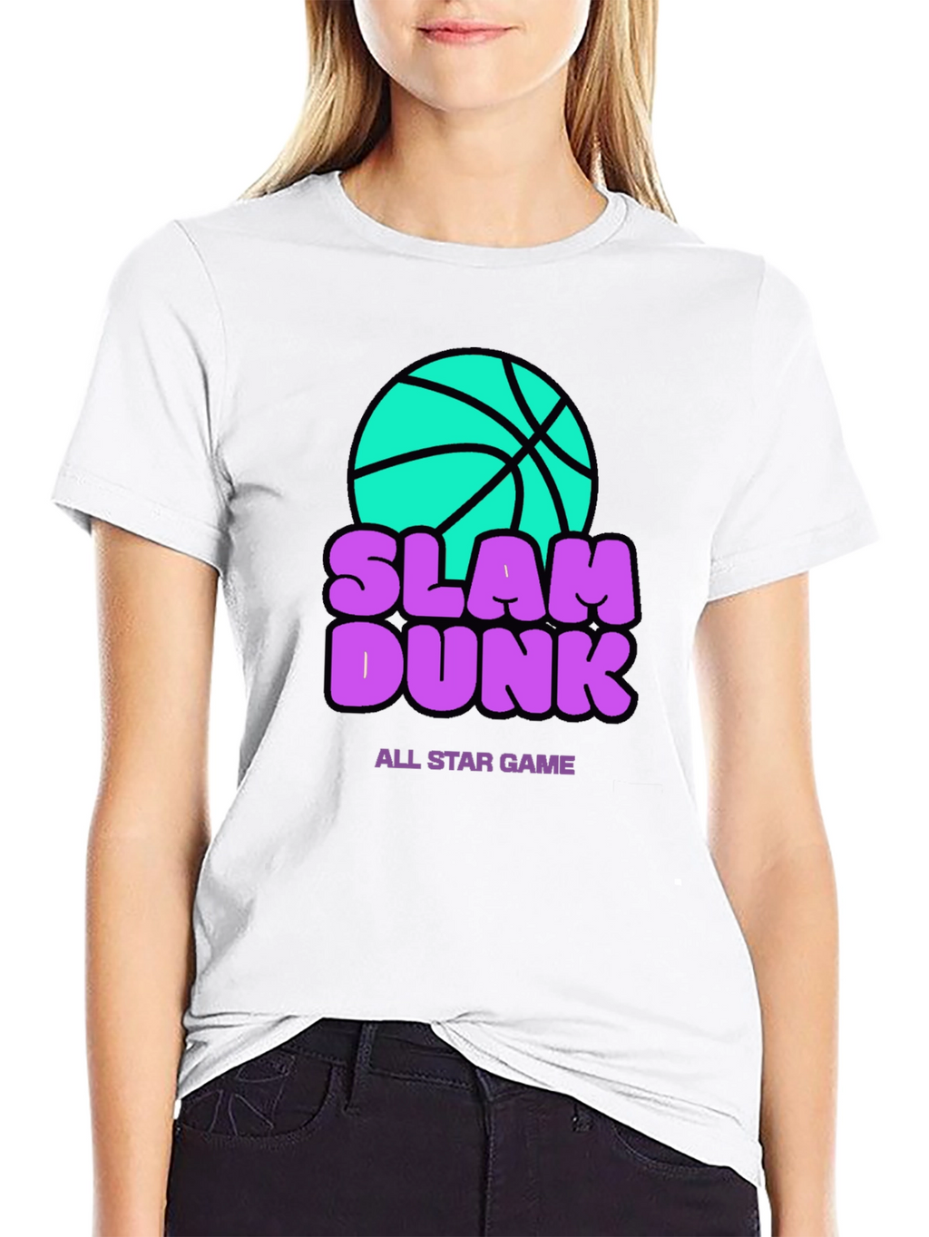 Slam Dunk All Star Game Black T-Shirt
