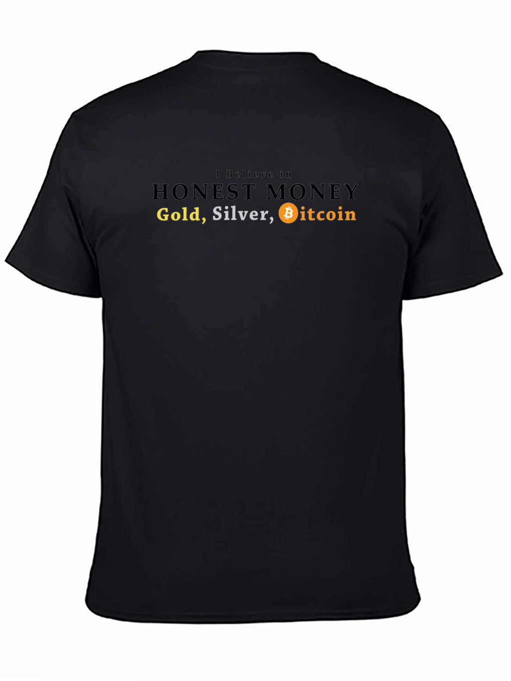 Honest Money Bitcoin Graphic Tee