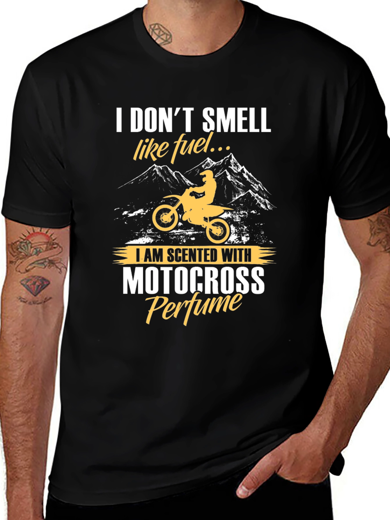 Motocross Perfume T-Shirt - Funny Biker Tee