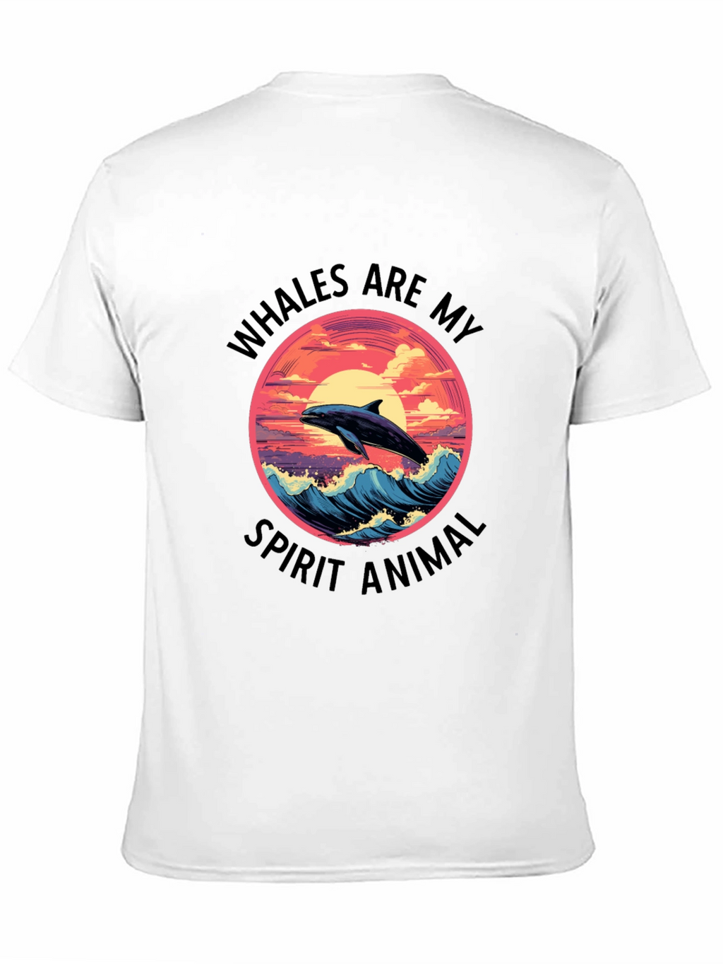 Whales Are My Spirit Animal Graphic Tee