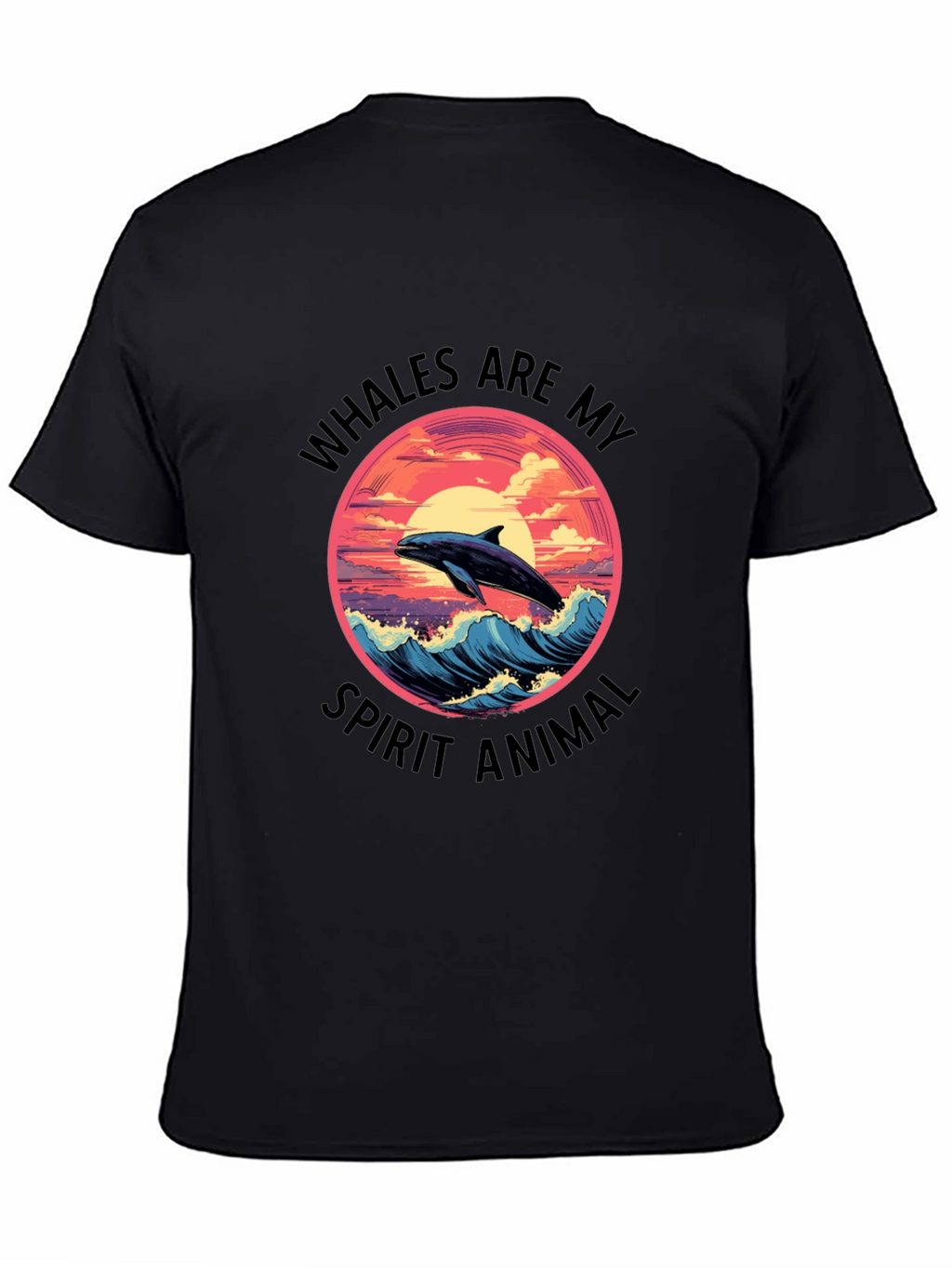 Whales Are My Spirit Animal Graphic Tee
