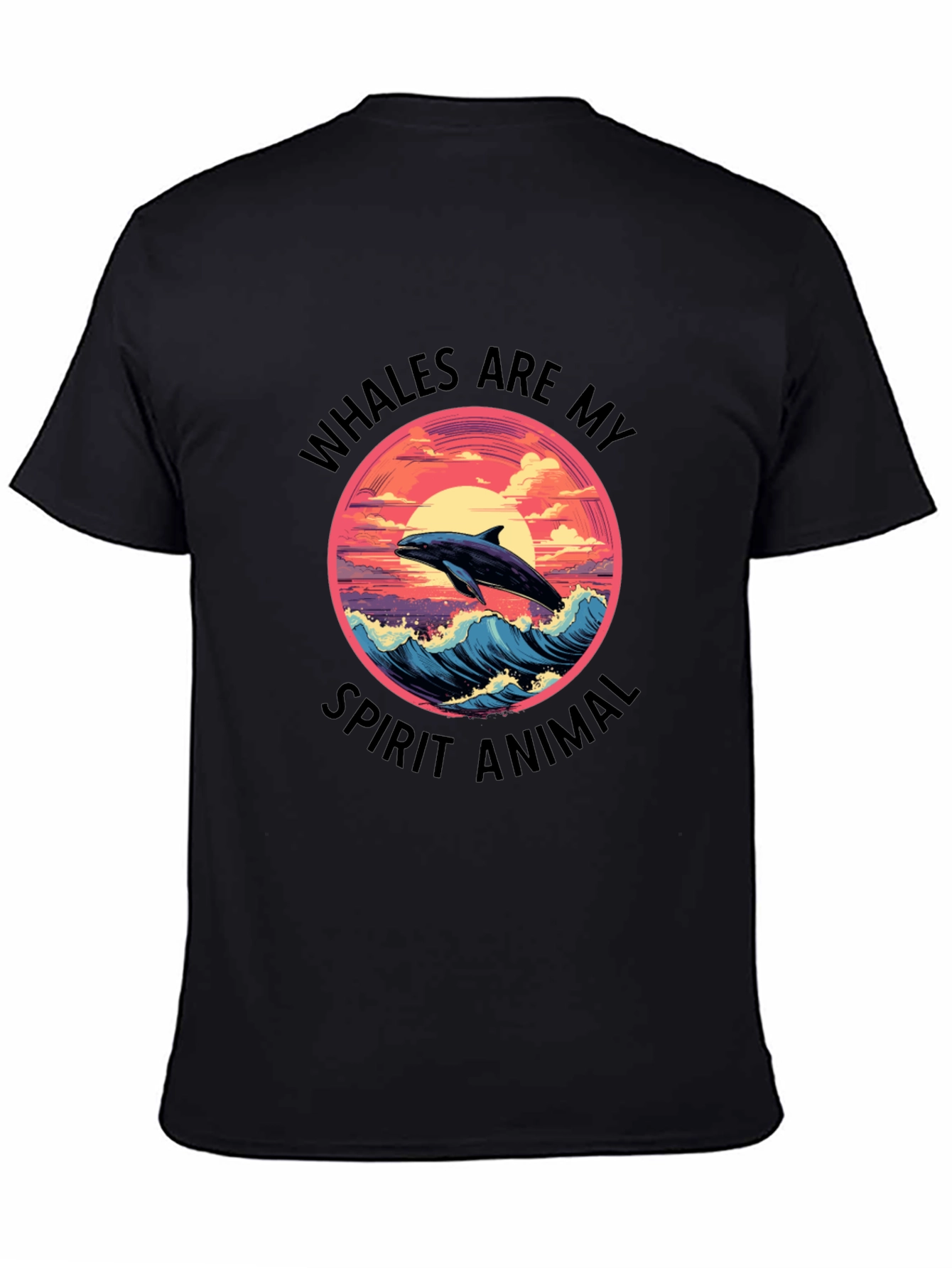Whales Are My Spirit Animal Graphic Tee