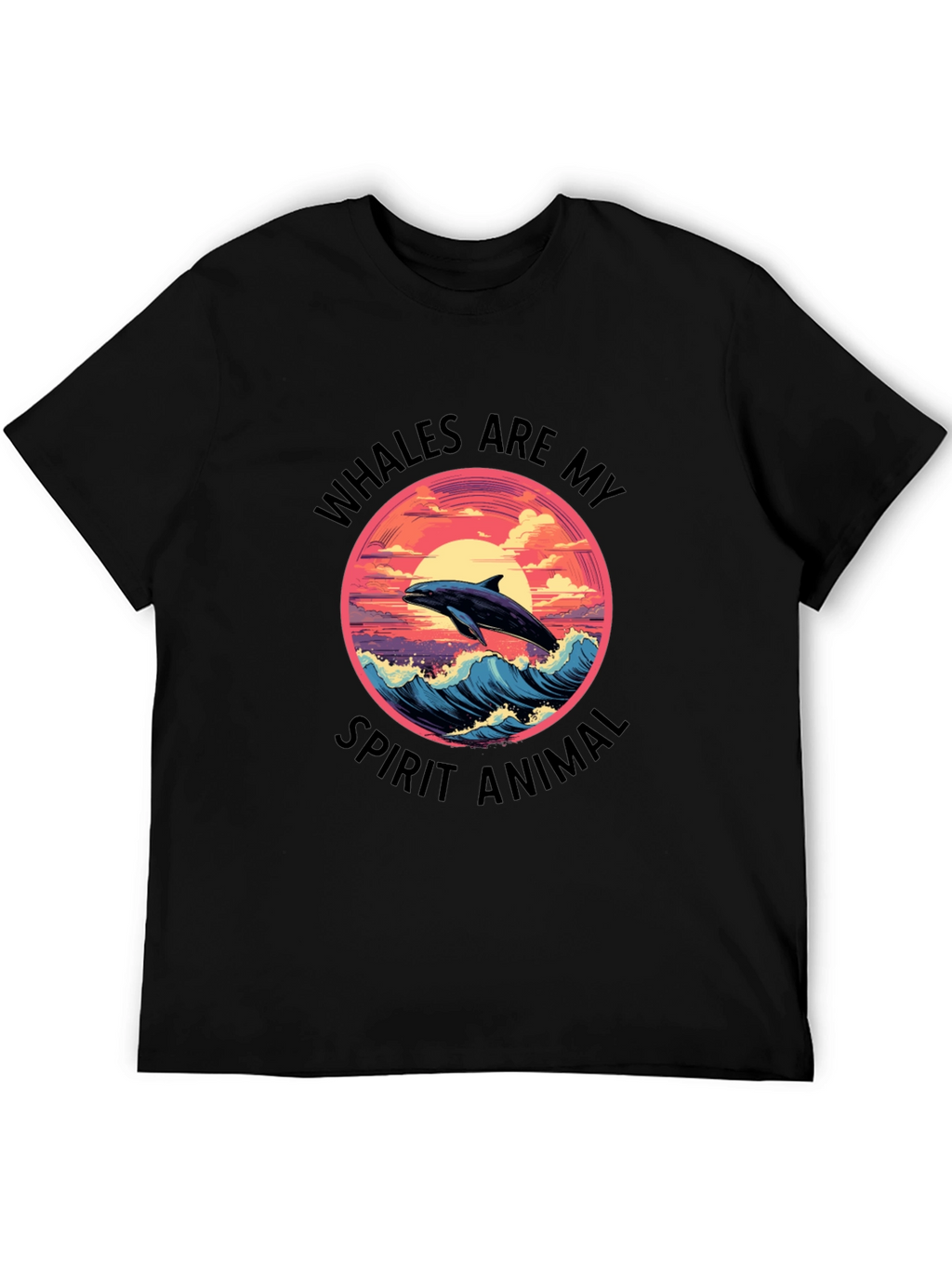 Whales Are My Spirit Animal Graphic Tee