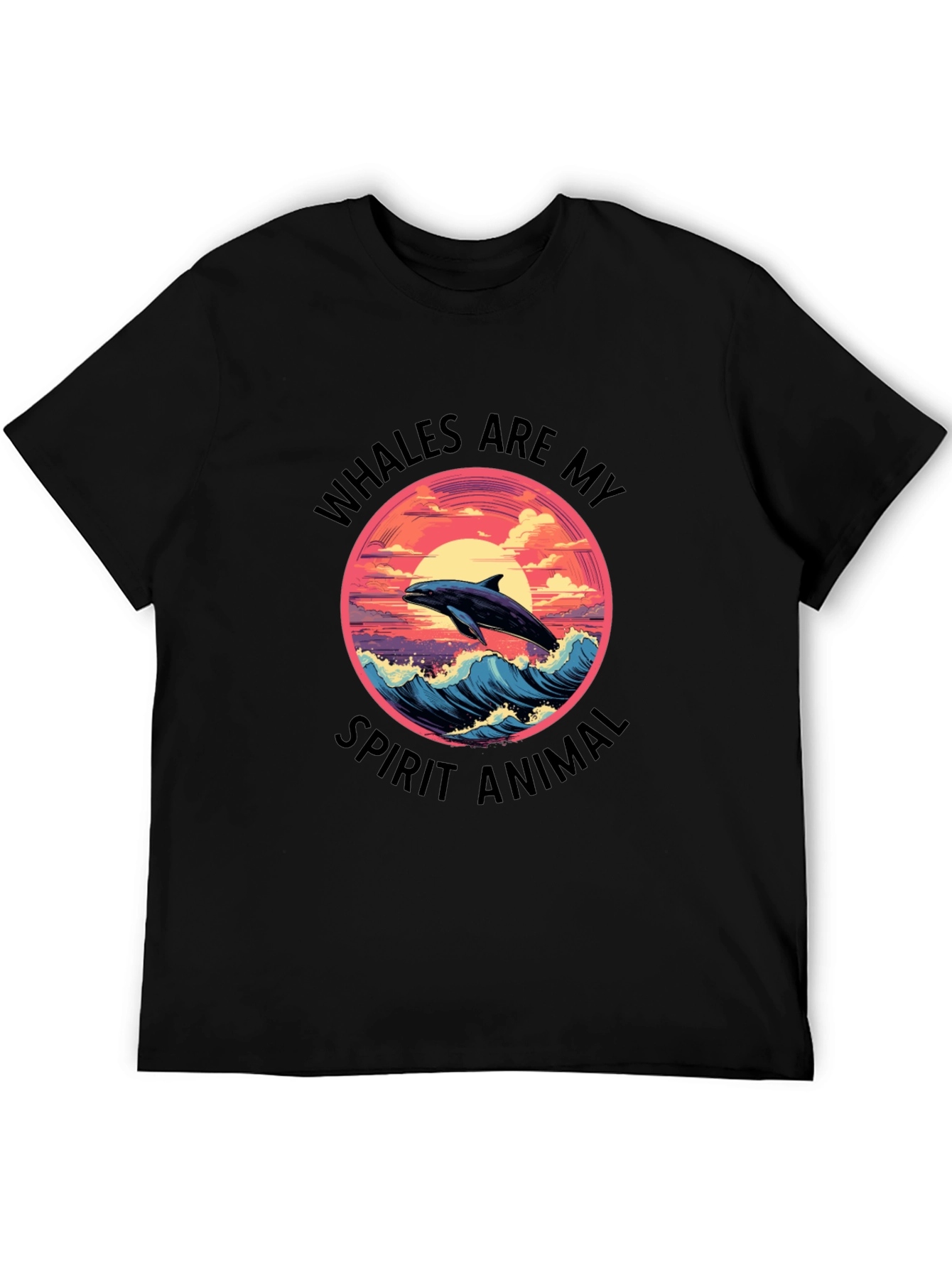 Whales Are My Spirit Animal Graphic Tee