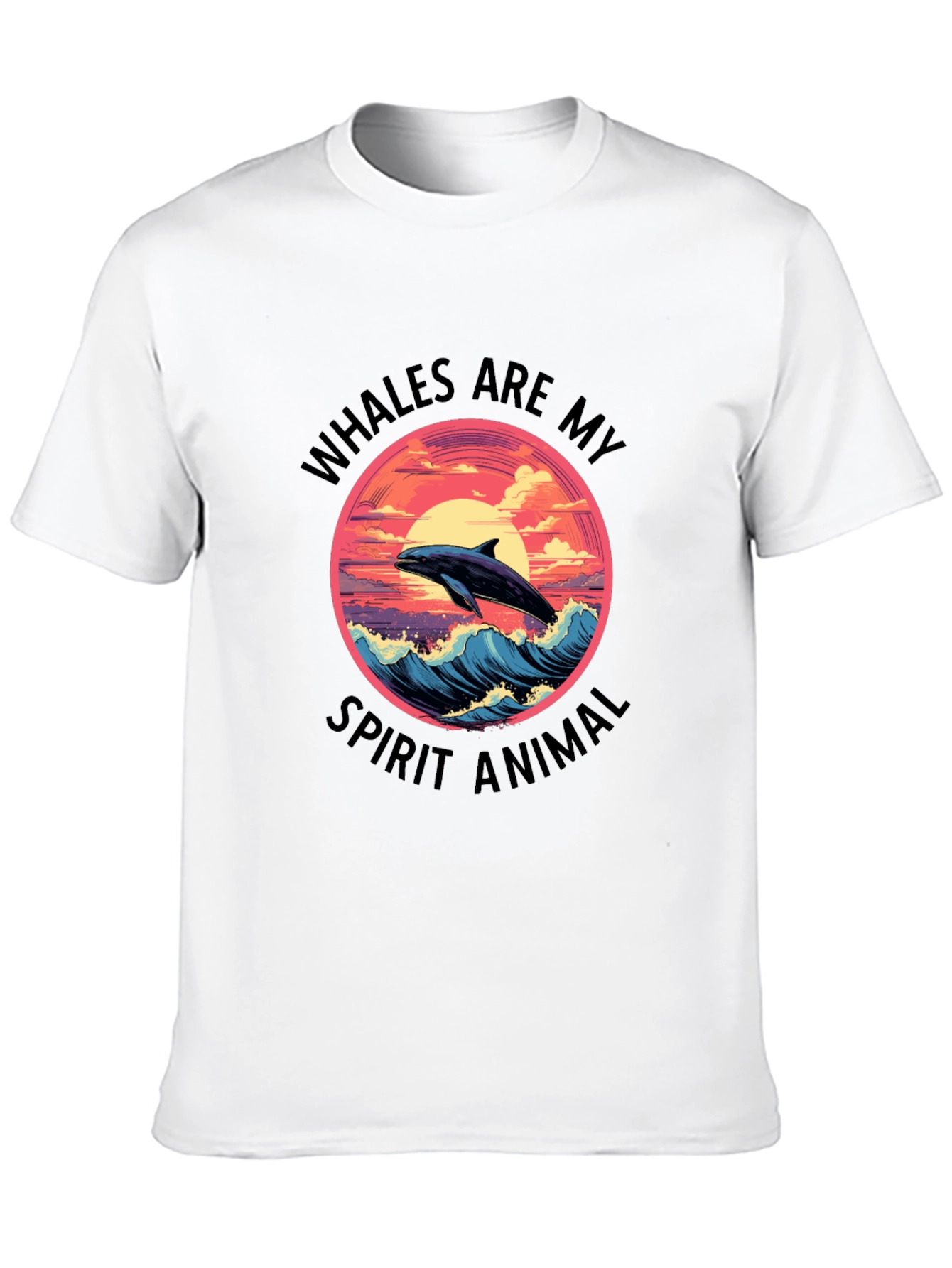 Whales Are My Spirit Animal Graphic Tee