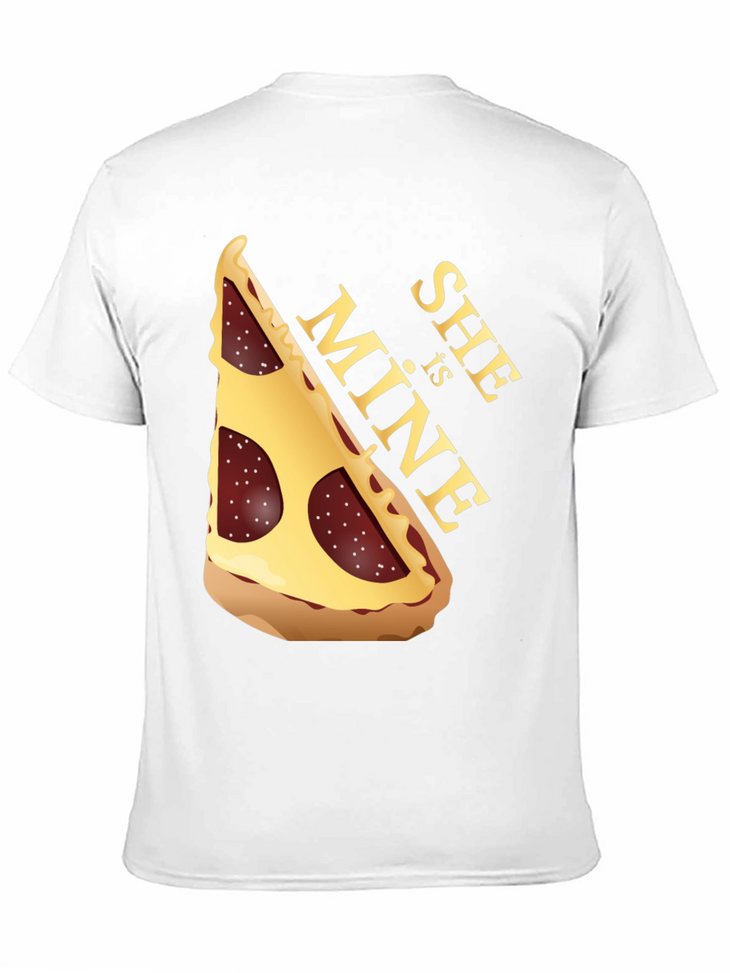 Pizza Slice Graphic Tee - She is MINE
