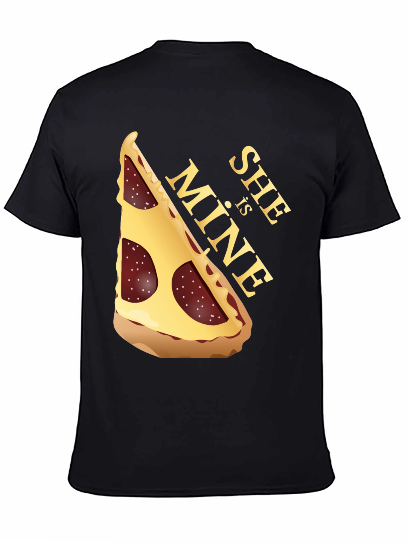 Pizza Slice Graphic Tee - She is MINE