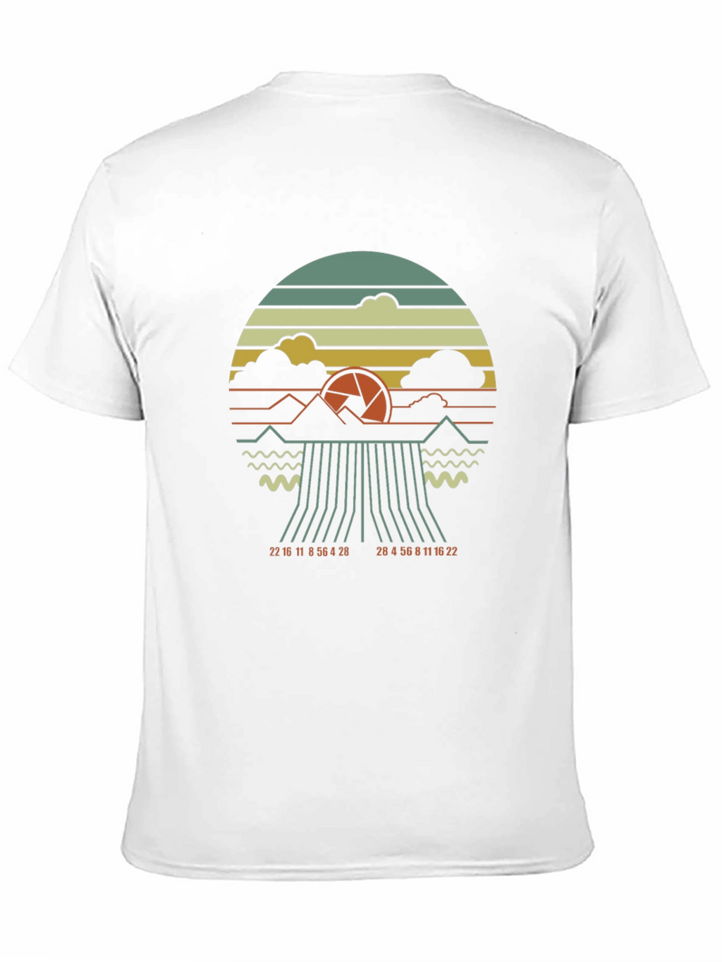 Retro Camera Aperture T-Shirt - Photography Enthusiast Tee