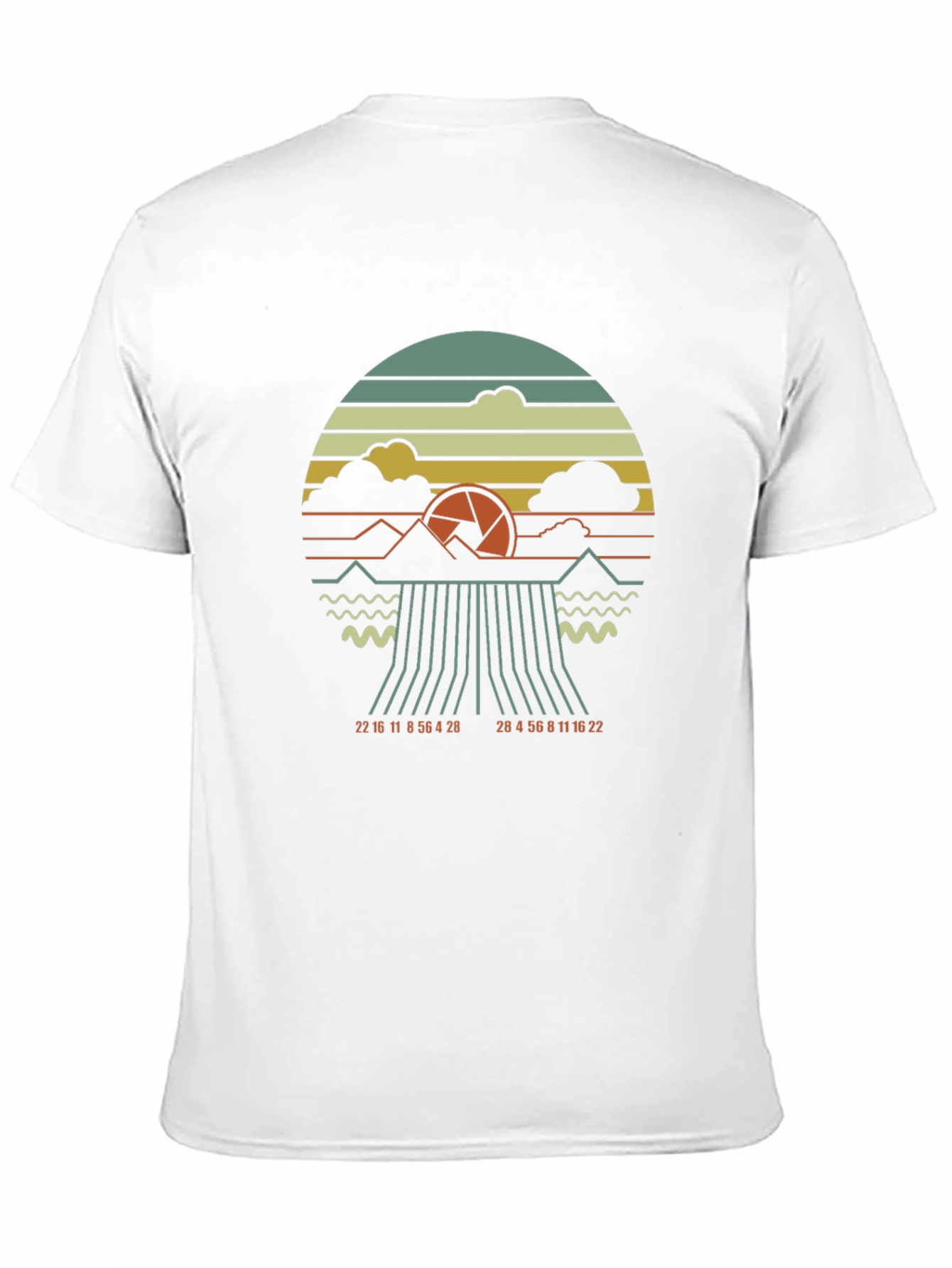 Retro Camera Aperture T-Shirt - Photography Enthusiast Tee