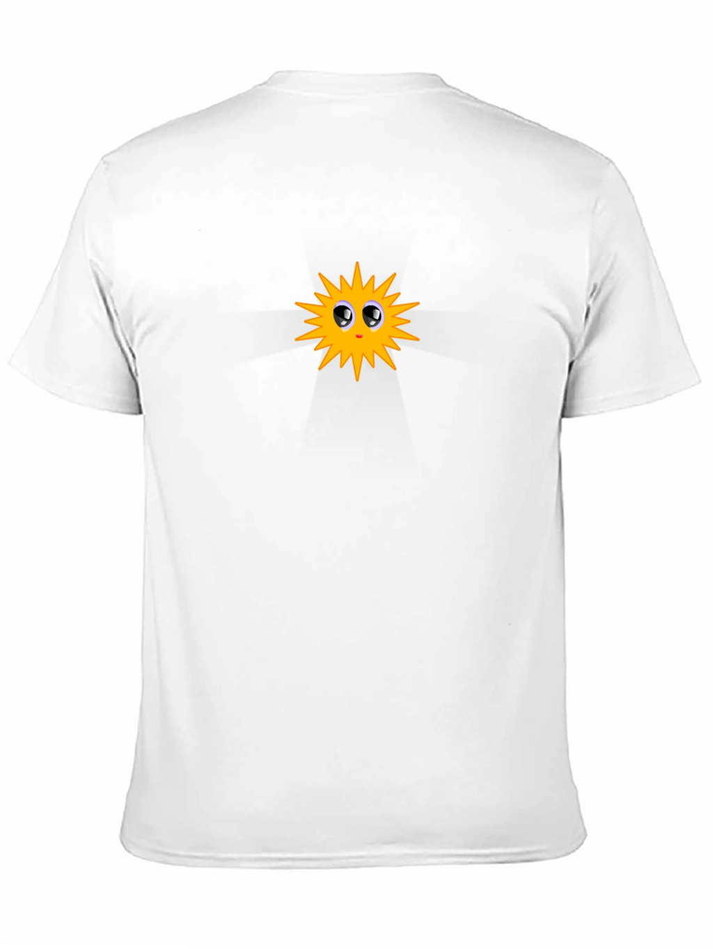 Cute Sun Graphic Black T-Shirt