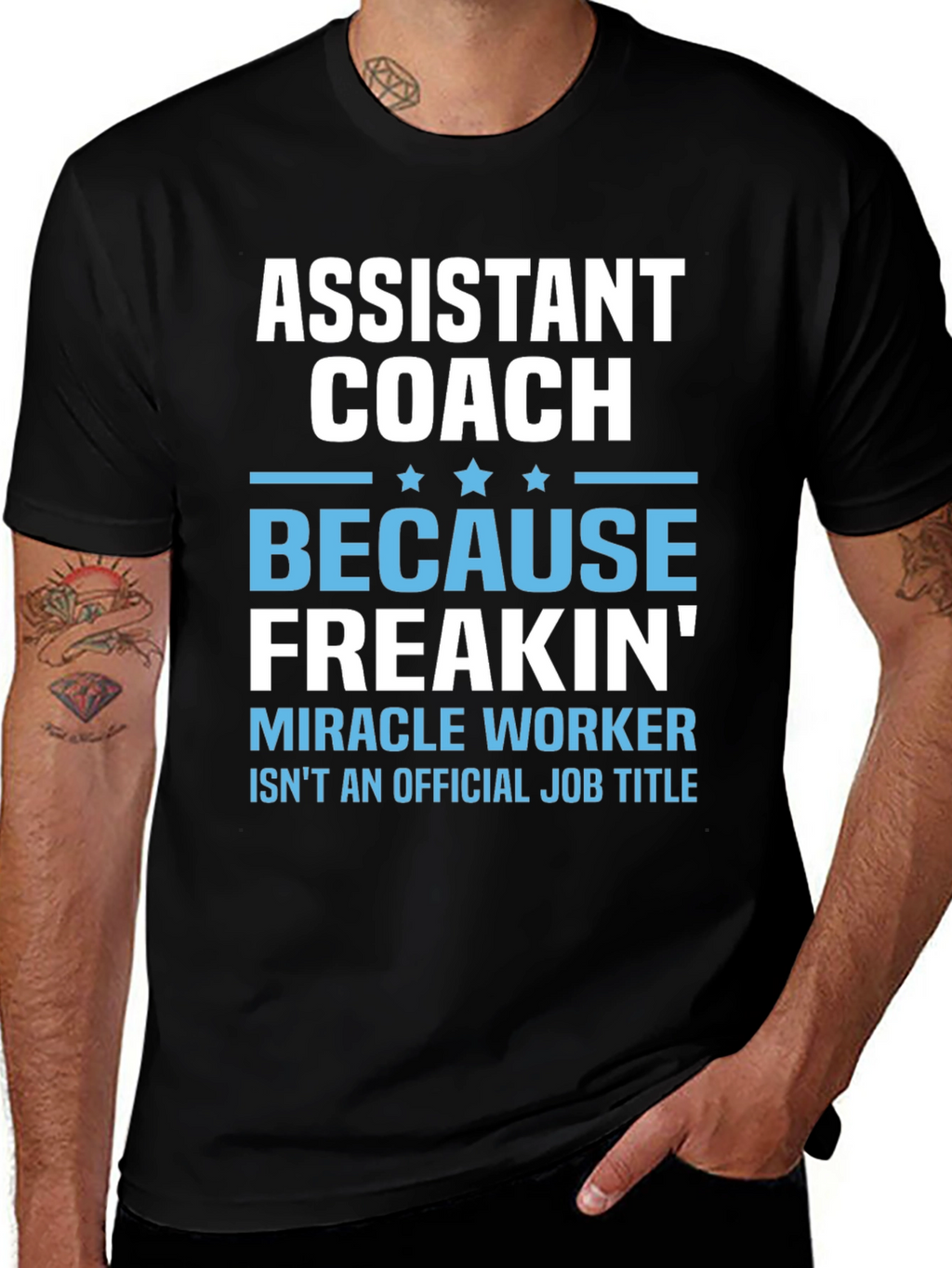 Assistant Coach Miracle Worker T-Shirt
