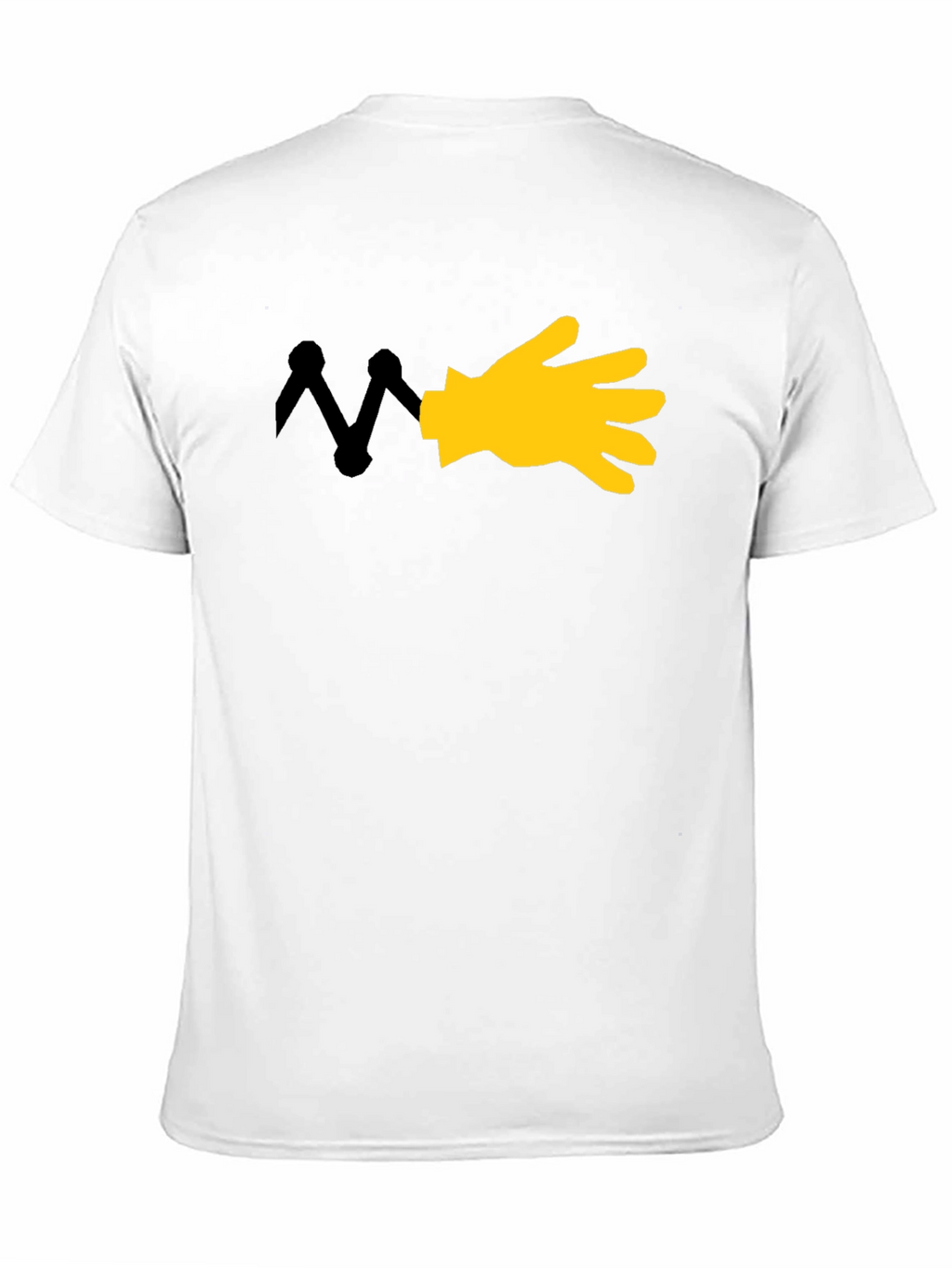 Cartoon Hand Graphic T-Shirt