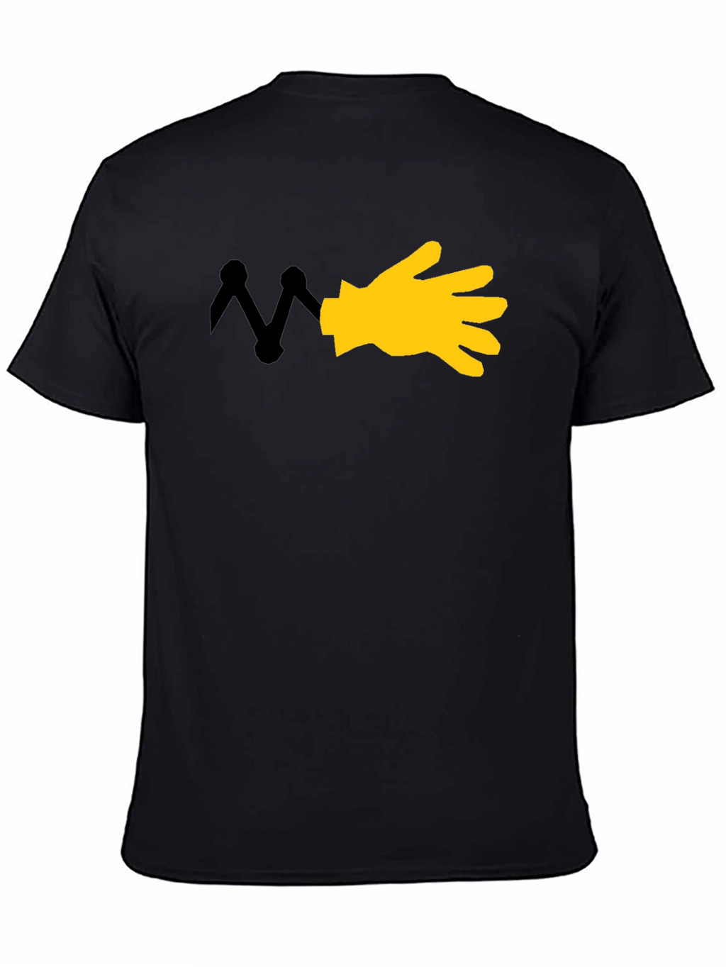 Cartoon Hand Graphic T-Shirt
