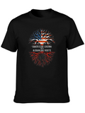 American Grown with Albanian Roots Graphic Tee