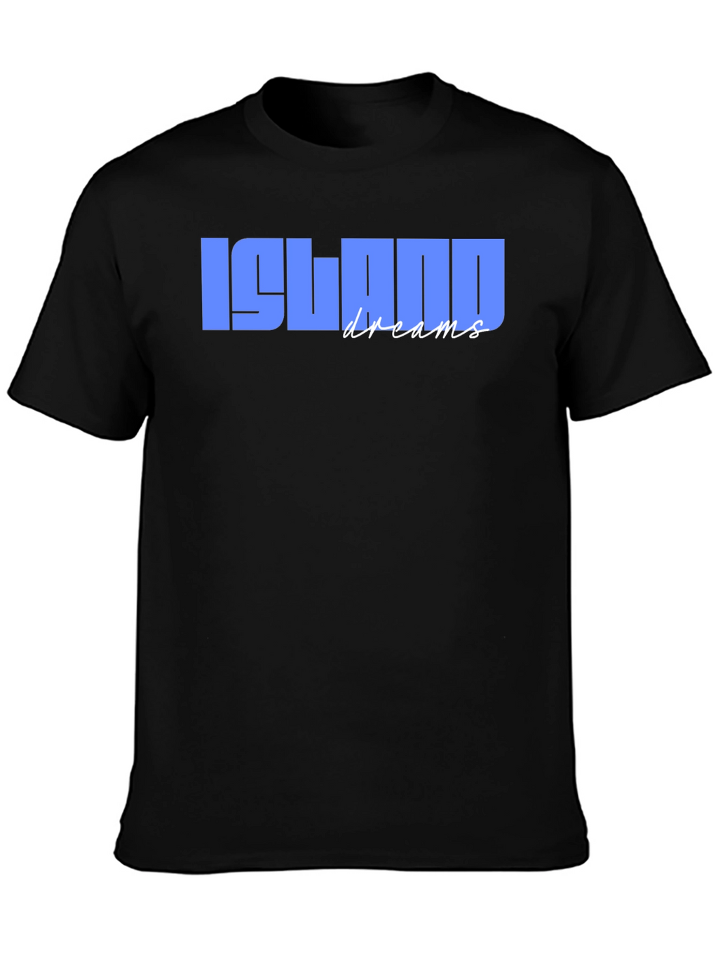 Island Dreams Graphic Print Mens T-Shirt