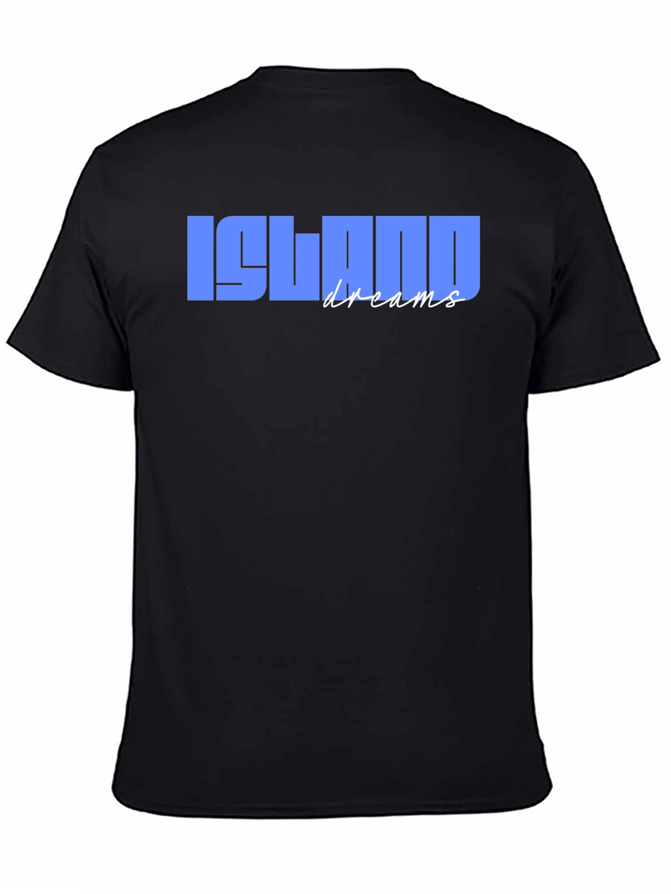 Island Dreams Graphic Print Mens T-Shirt