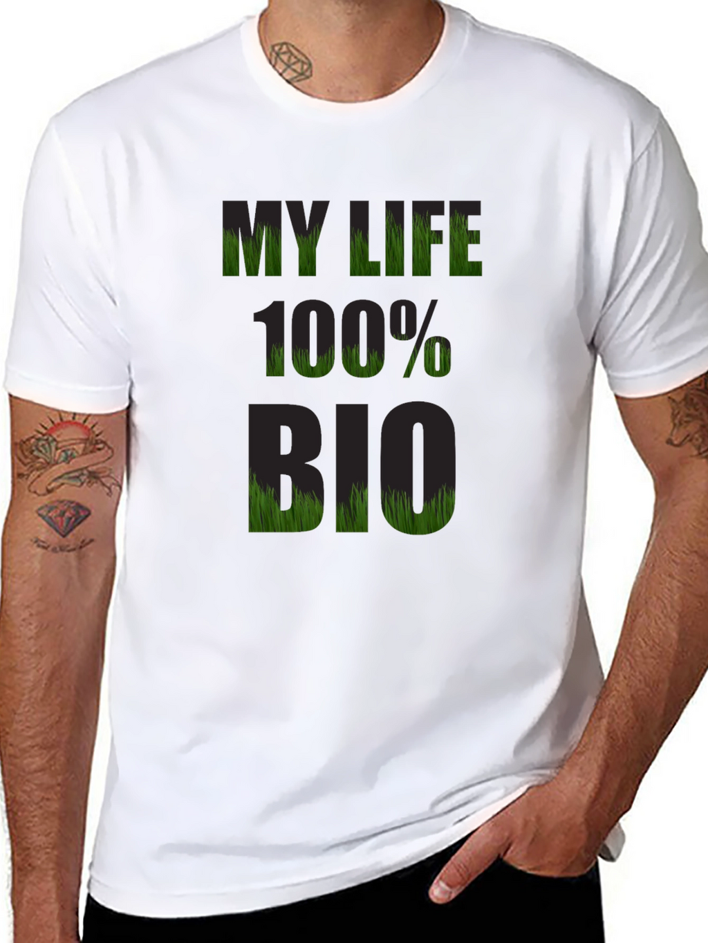 My Life 100% BIO Black T-Shirt