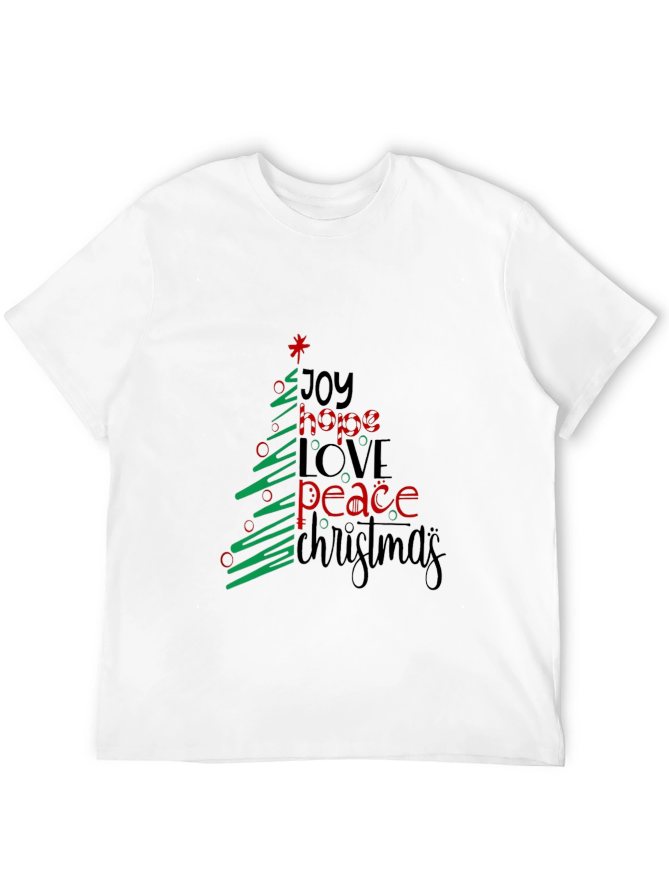 Christmas Joy Hope Love Peace T-Shirt
