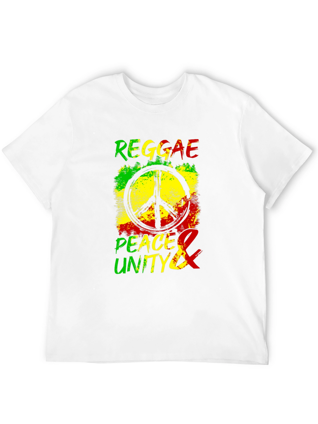 Reggae Peace & Unity Graphic T-Shirt